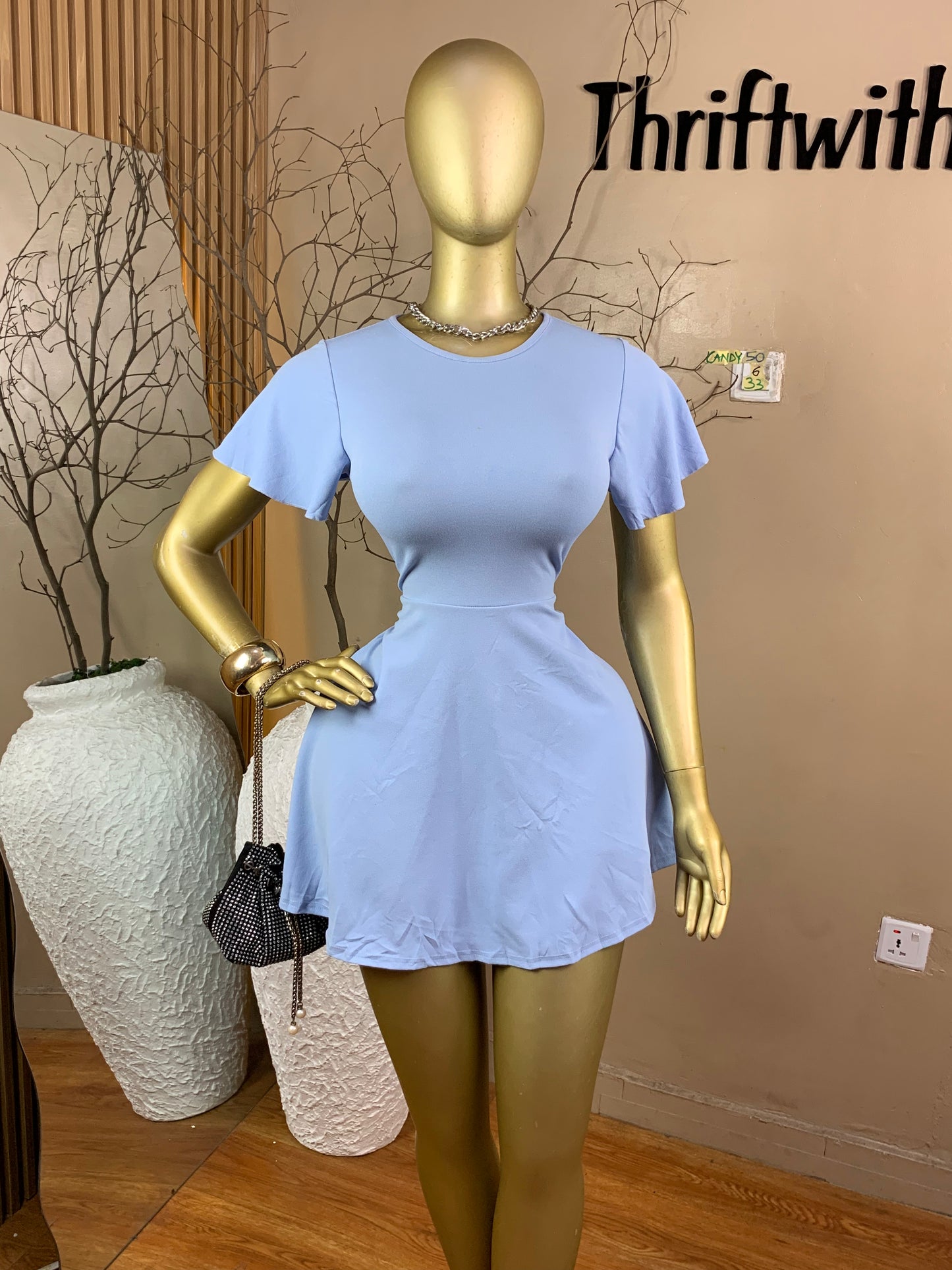 SIZE6 CANDY50 Length33(blue)
