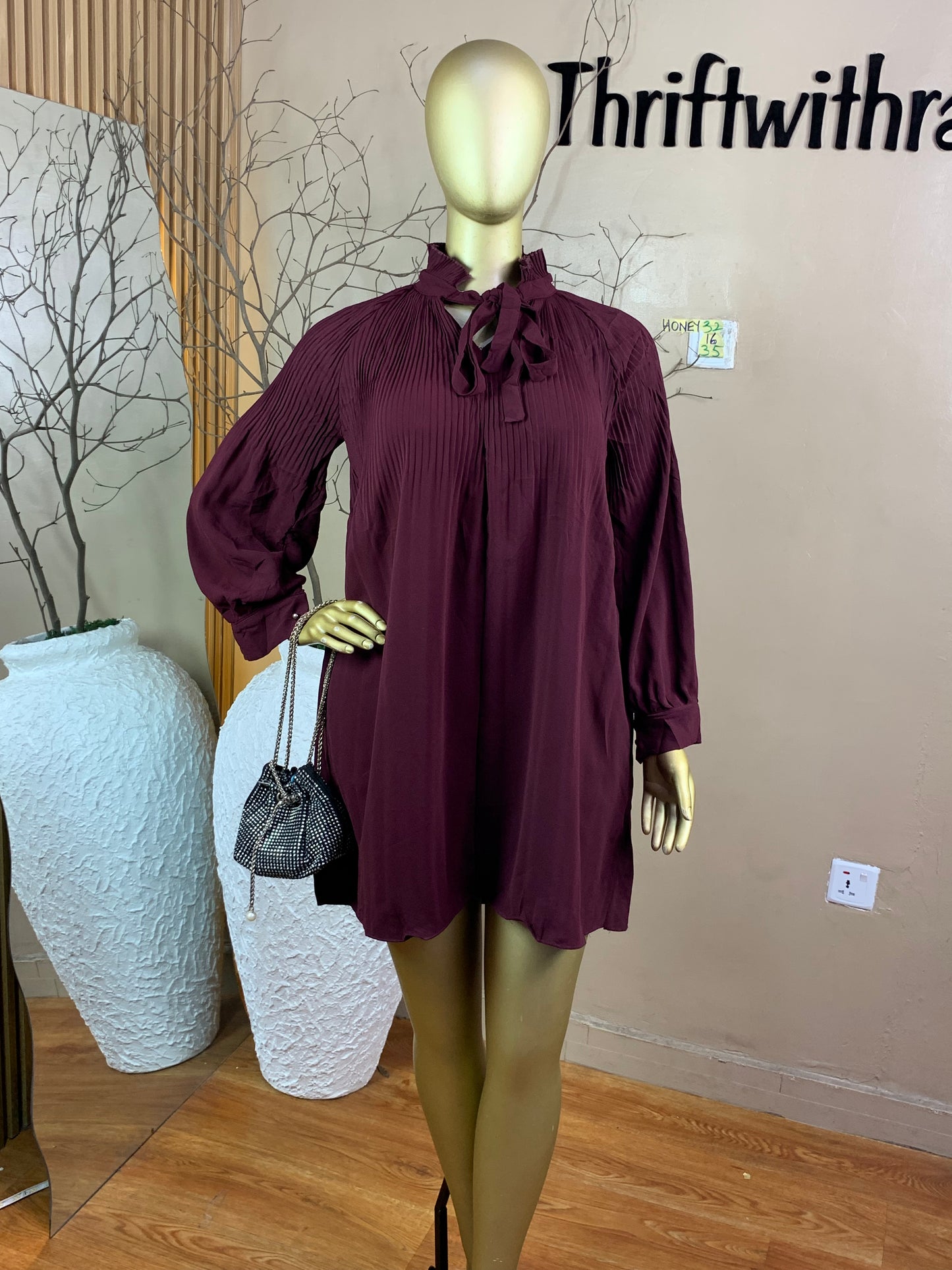 SIZE16 HONEY32 Length35(free dress)