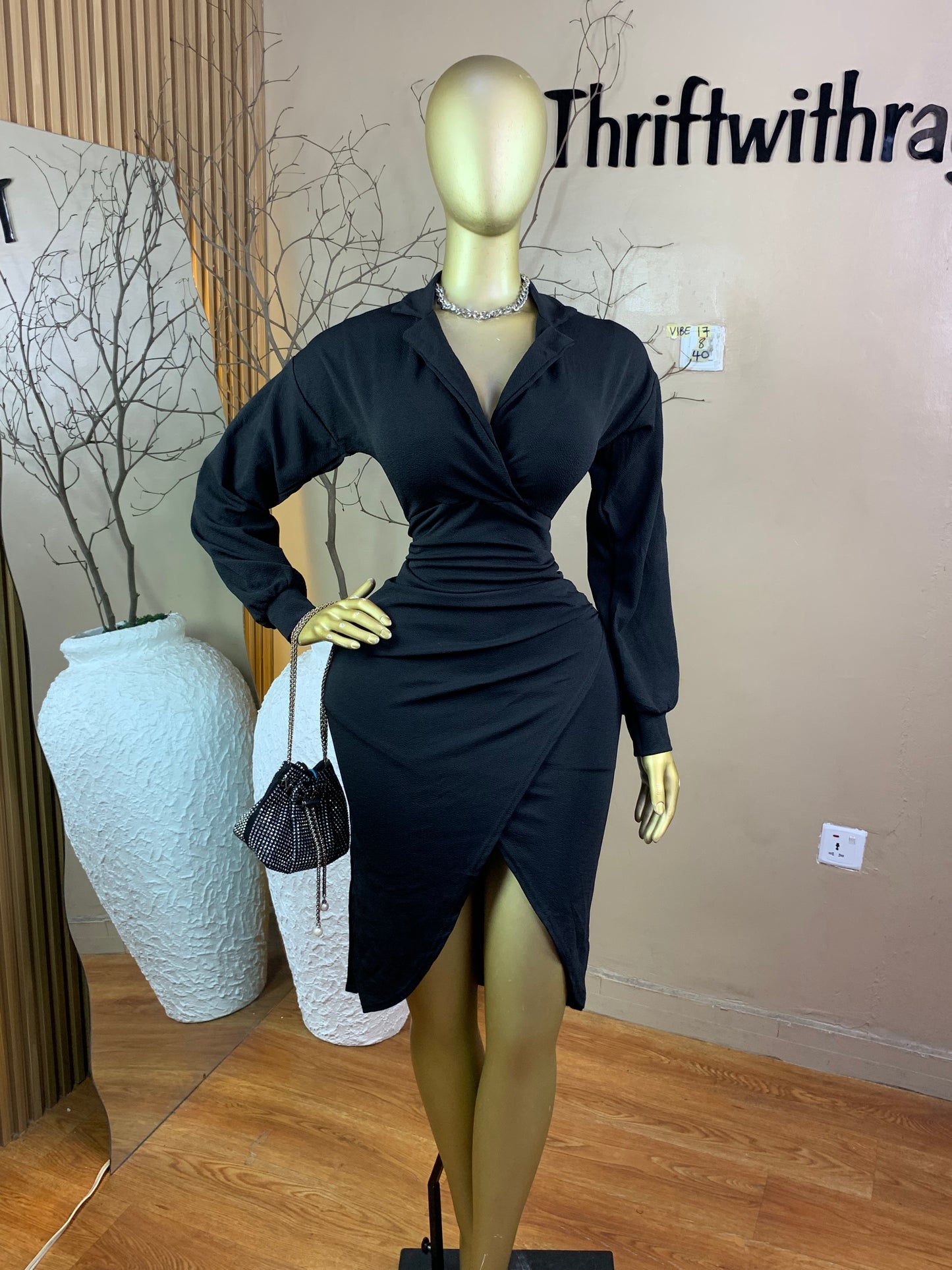 SIZE8 VIBE17 Length40(black)