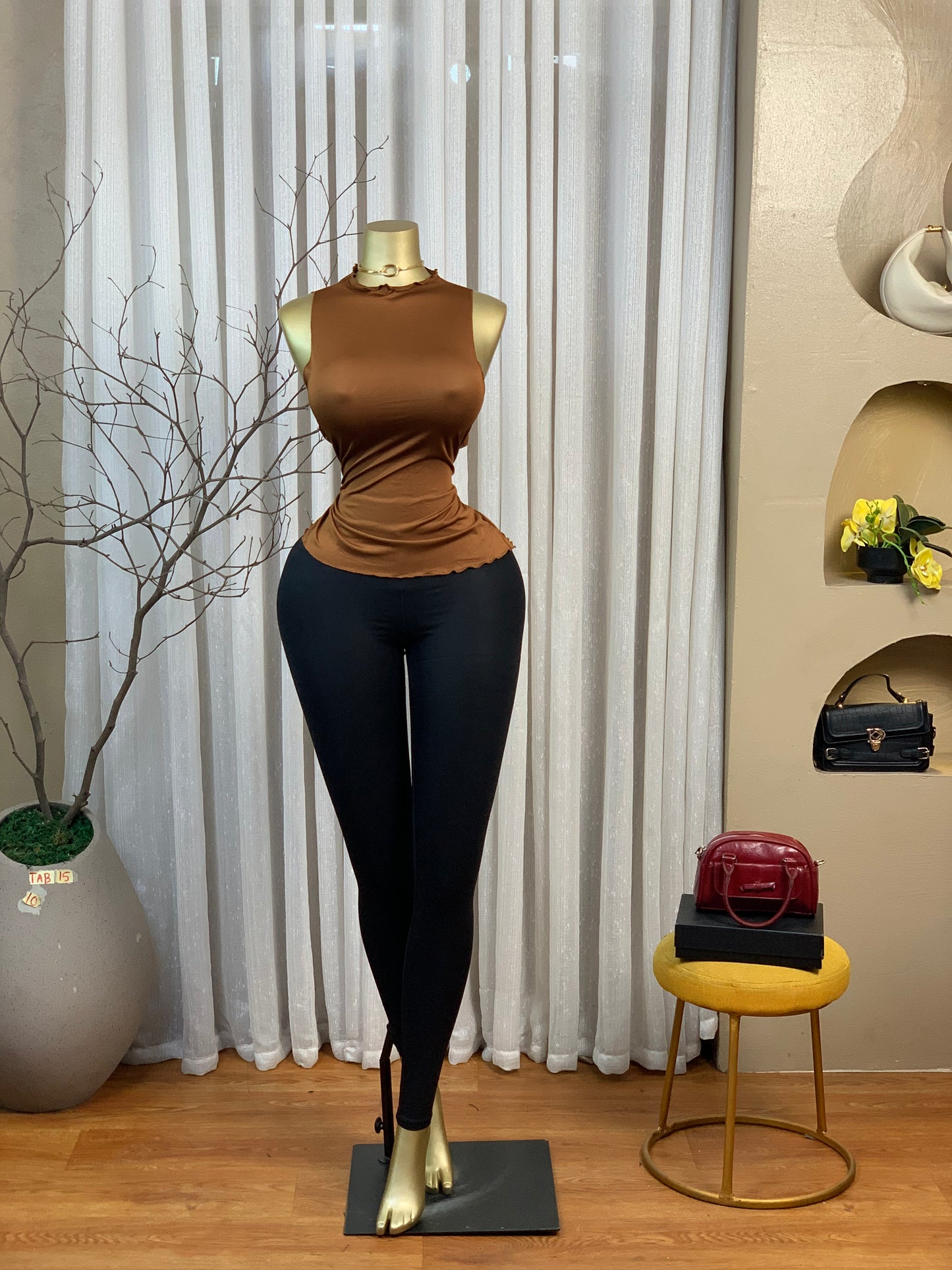 TAB15 SIZE10 Chocolate TOP