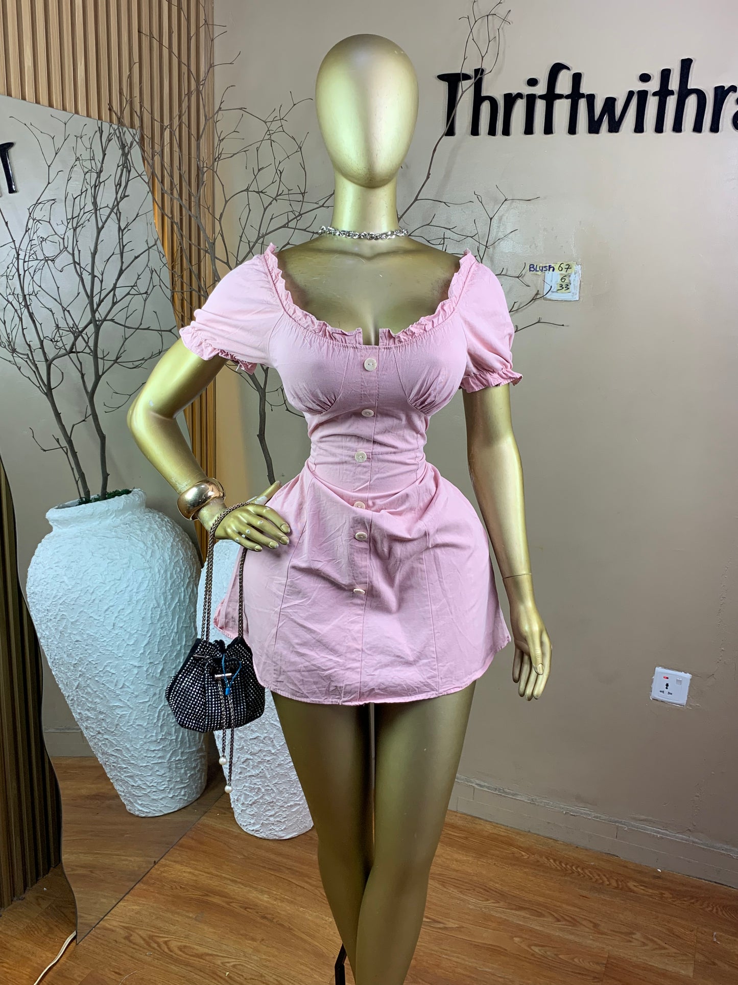 SIZE6 BLUSH67 Length33
