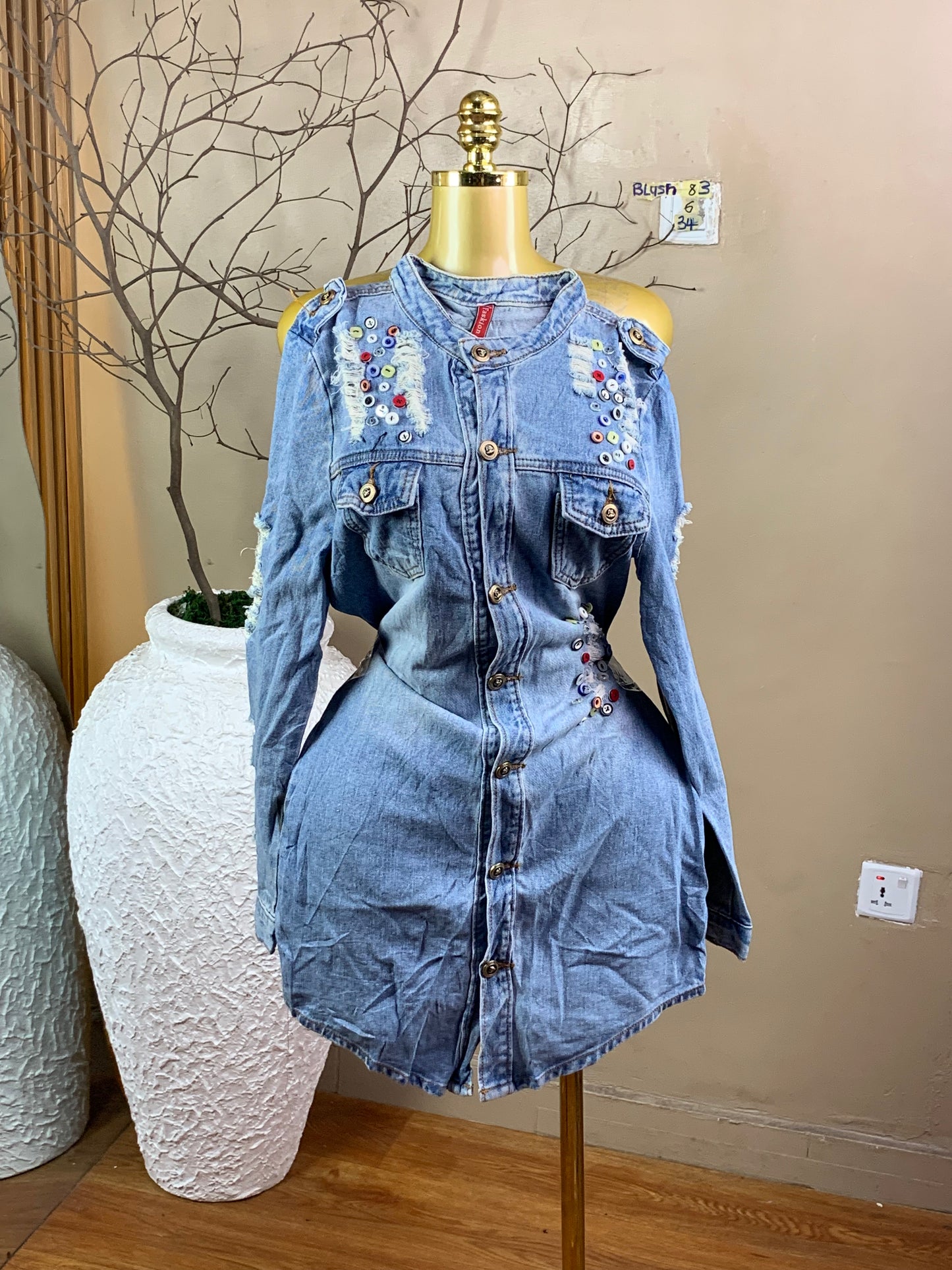 SIZE6 BLUSH83 Length34