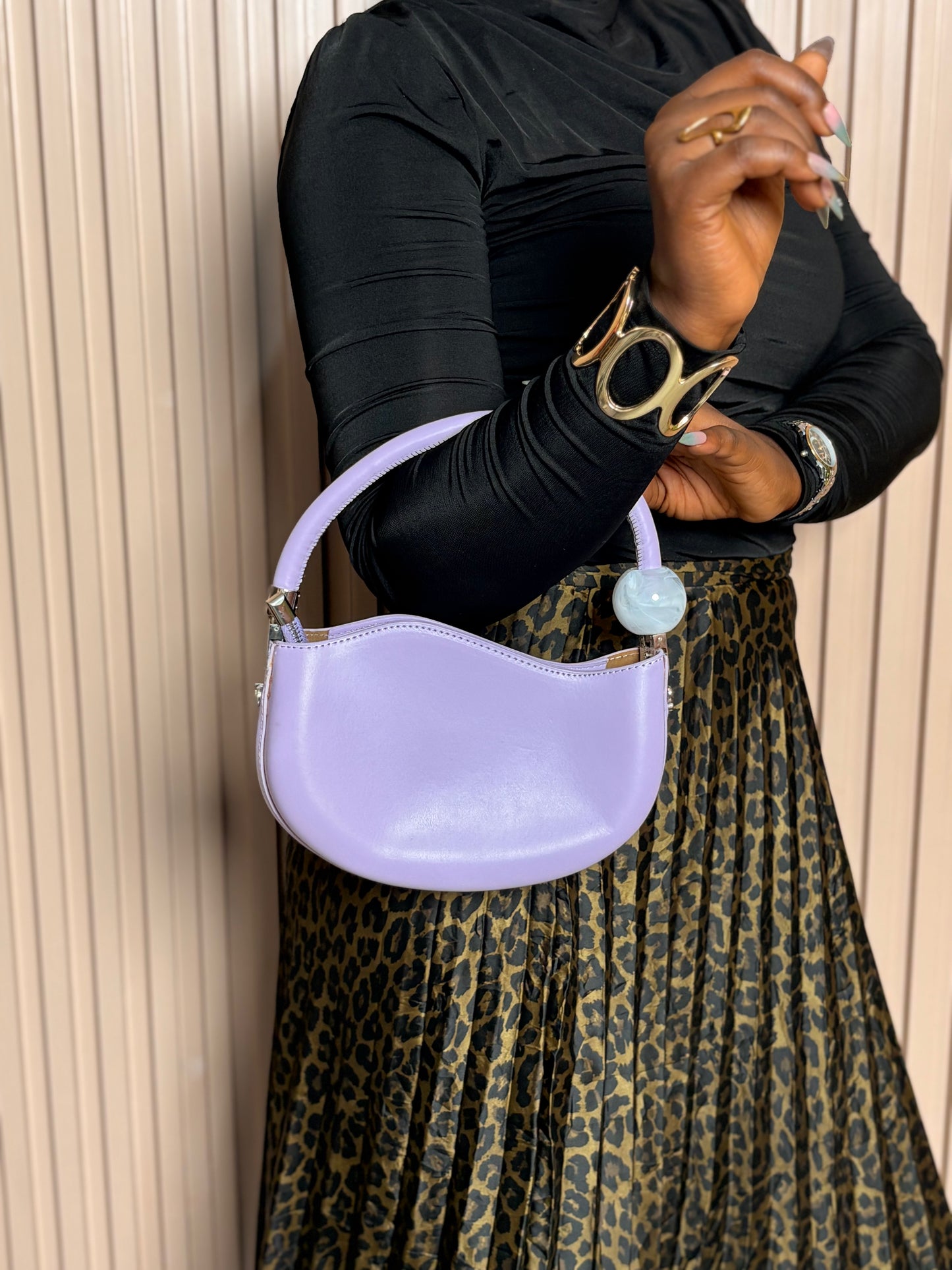 Luxe bag19(Lilac)