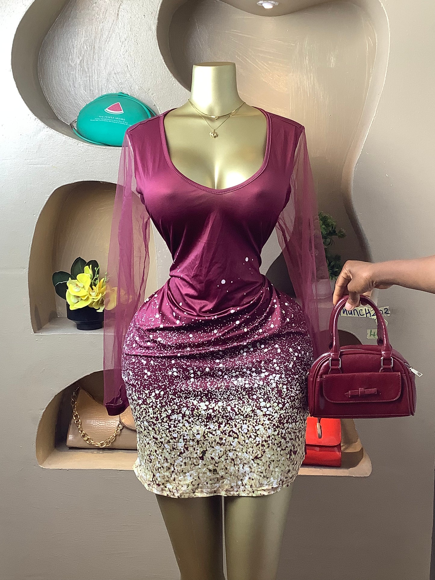 SIZE18 MUNCH202 Length40 (wine)