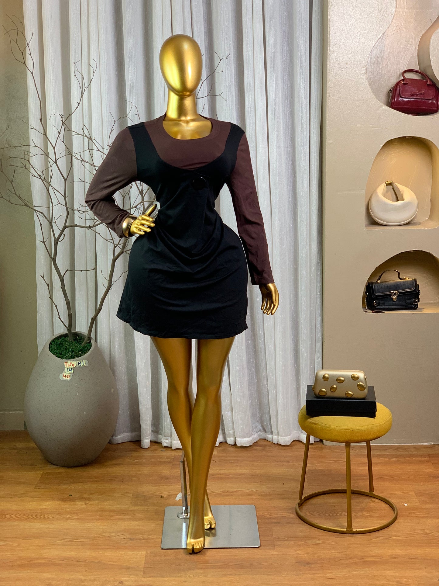 TIFE81 SIZE14 DRESS Length40
