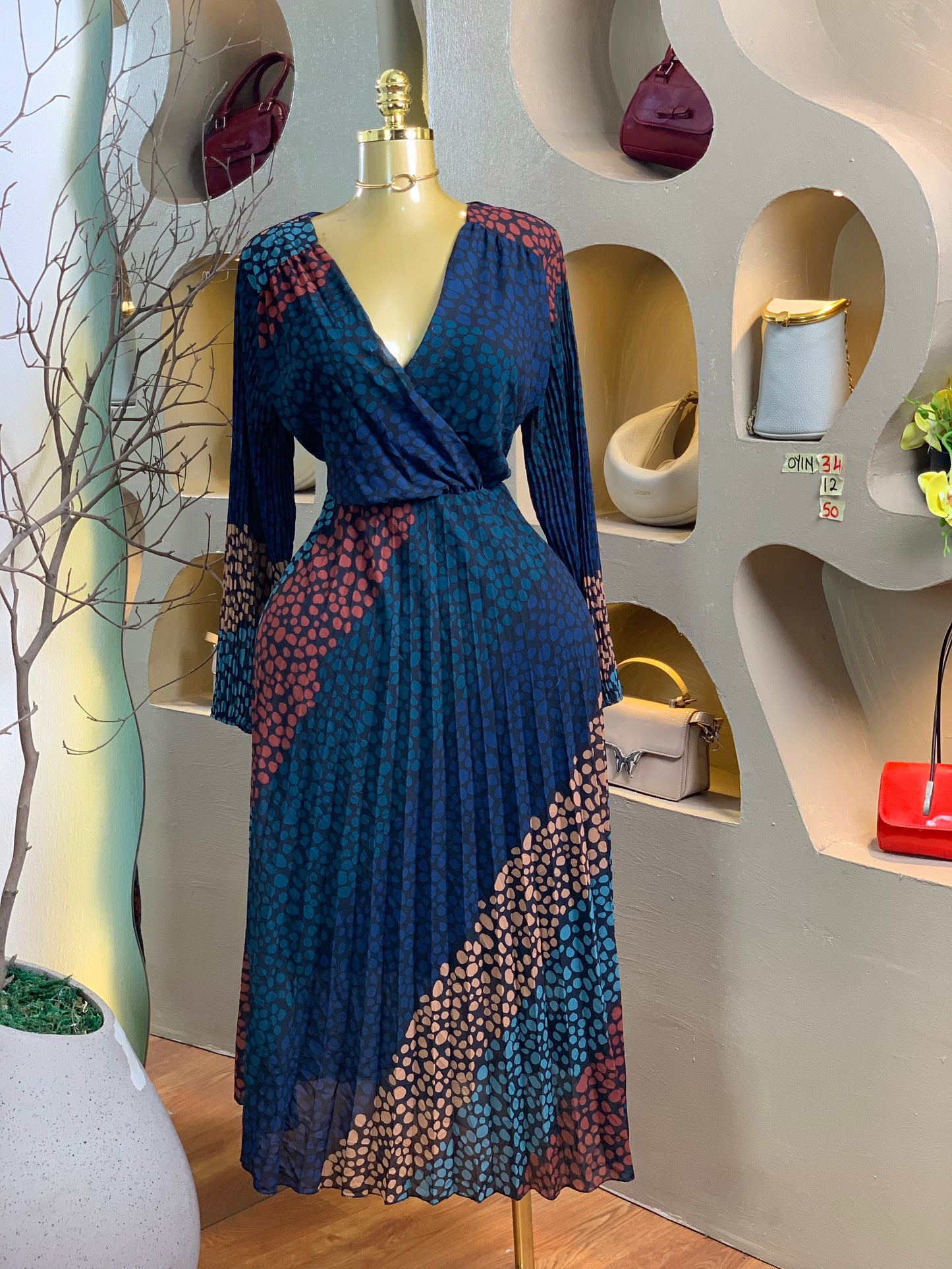 OYIN34 SIZE12 DRESS Length50
