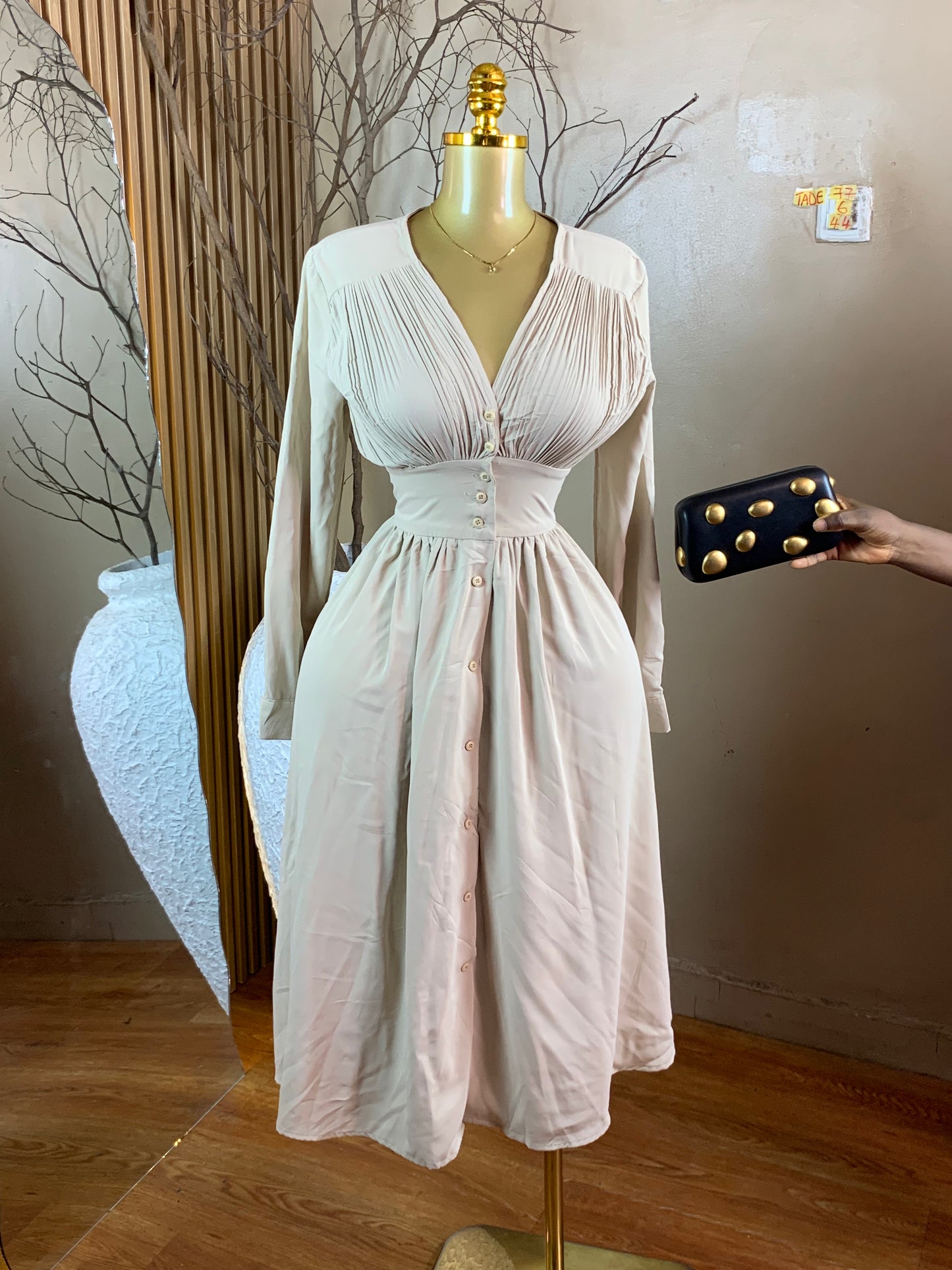 TADE77 SIZE6 Length44 Corporate dress
