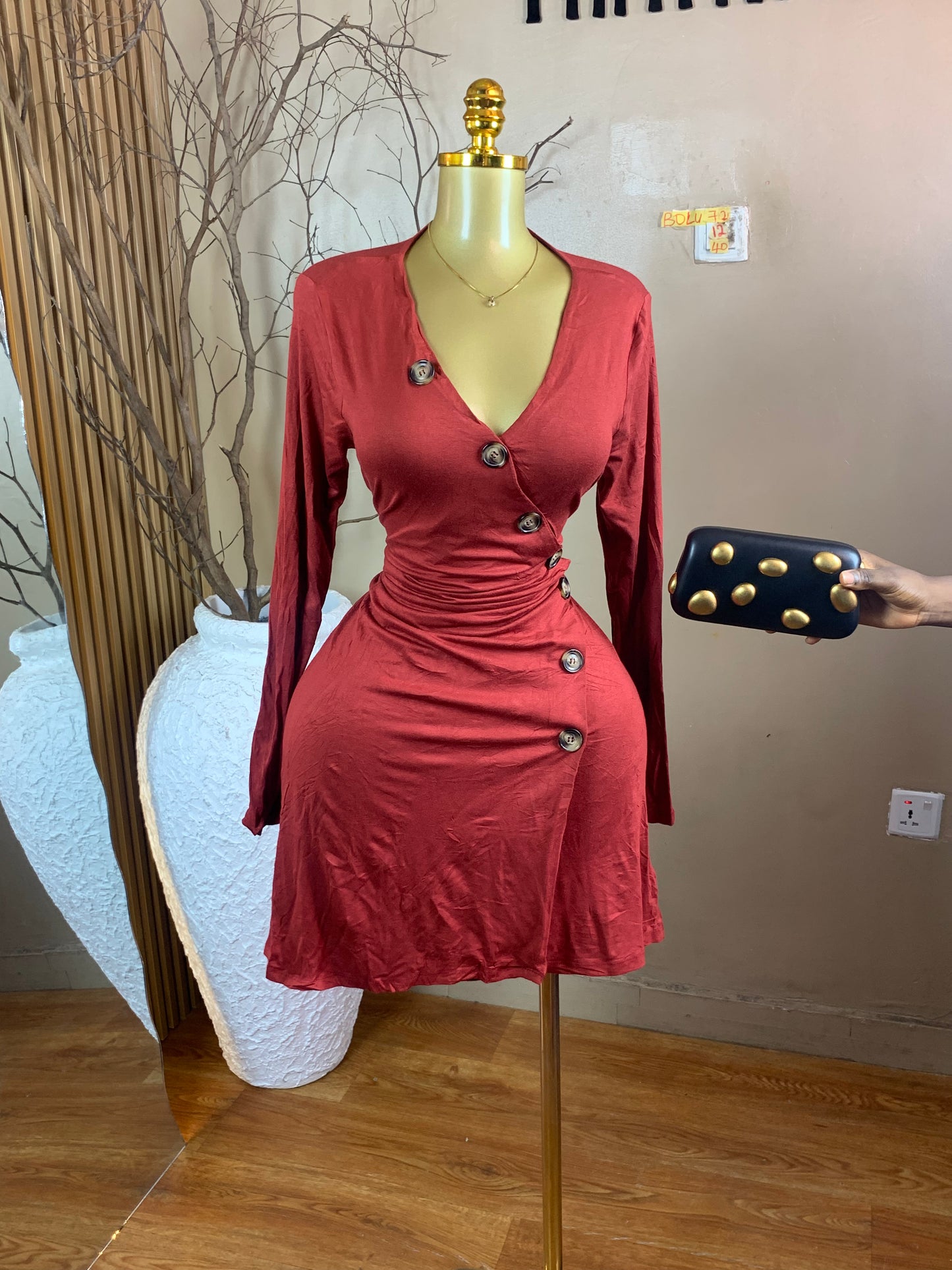 BOLU72 SIZE12 Length40 dress