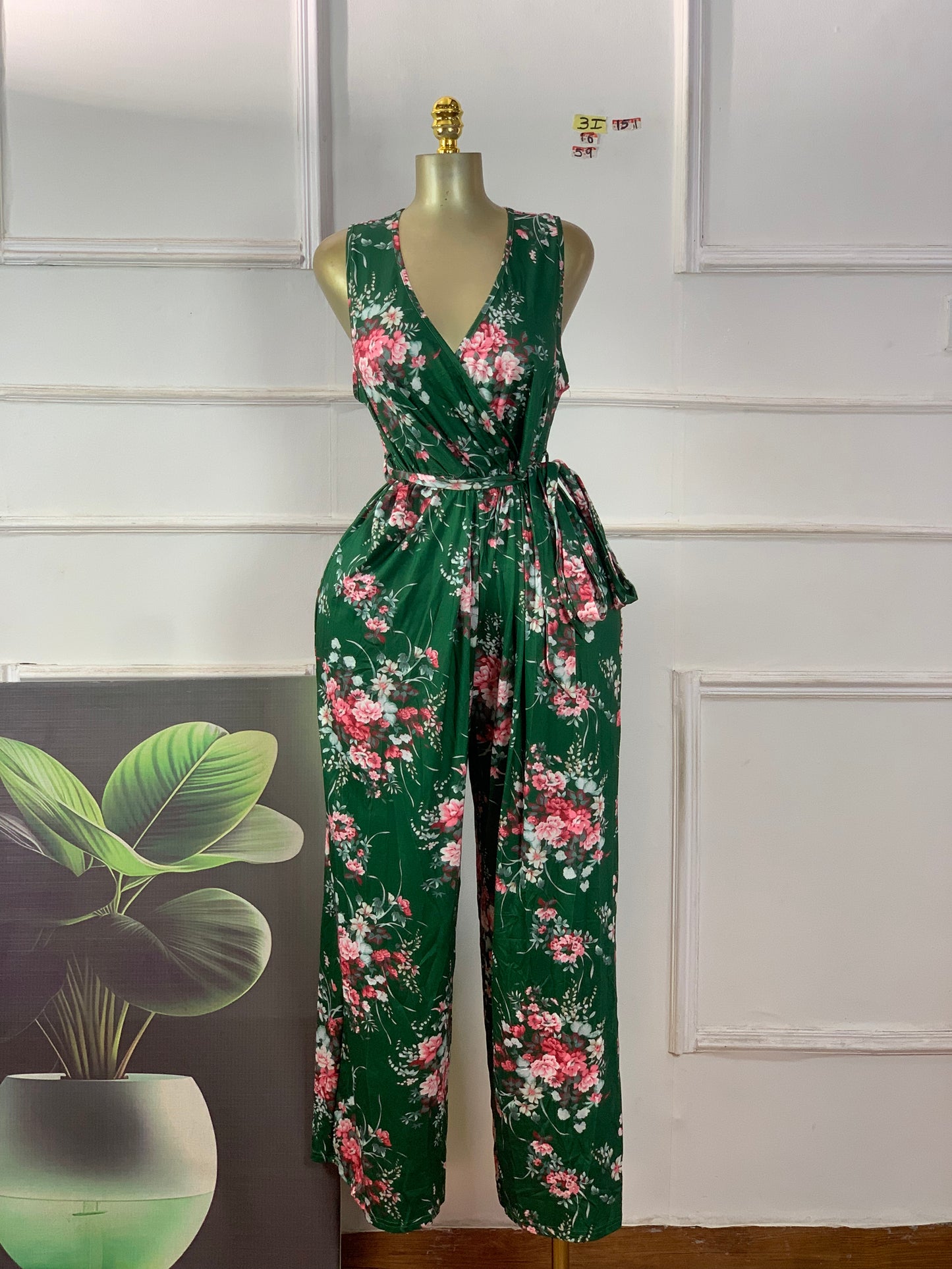 SIZE16 3I151 Length59 (jump suit)