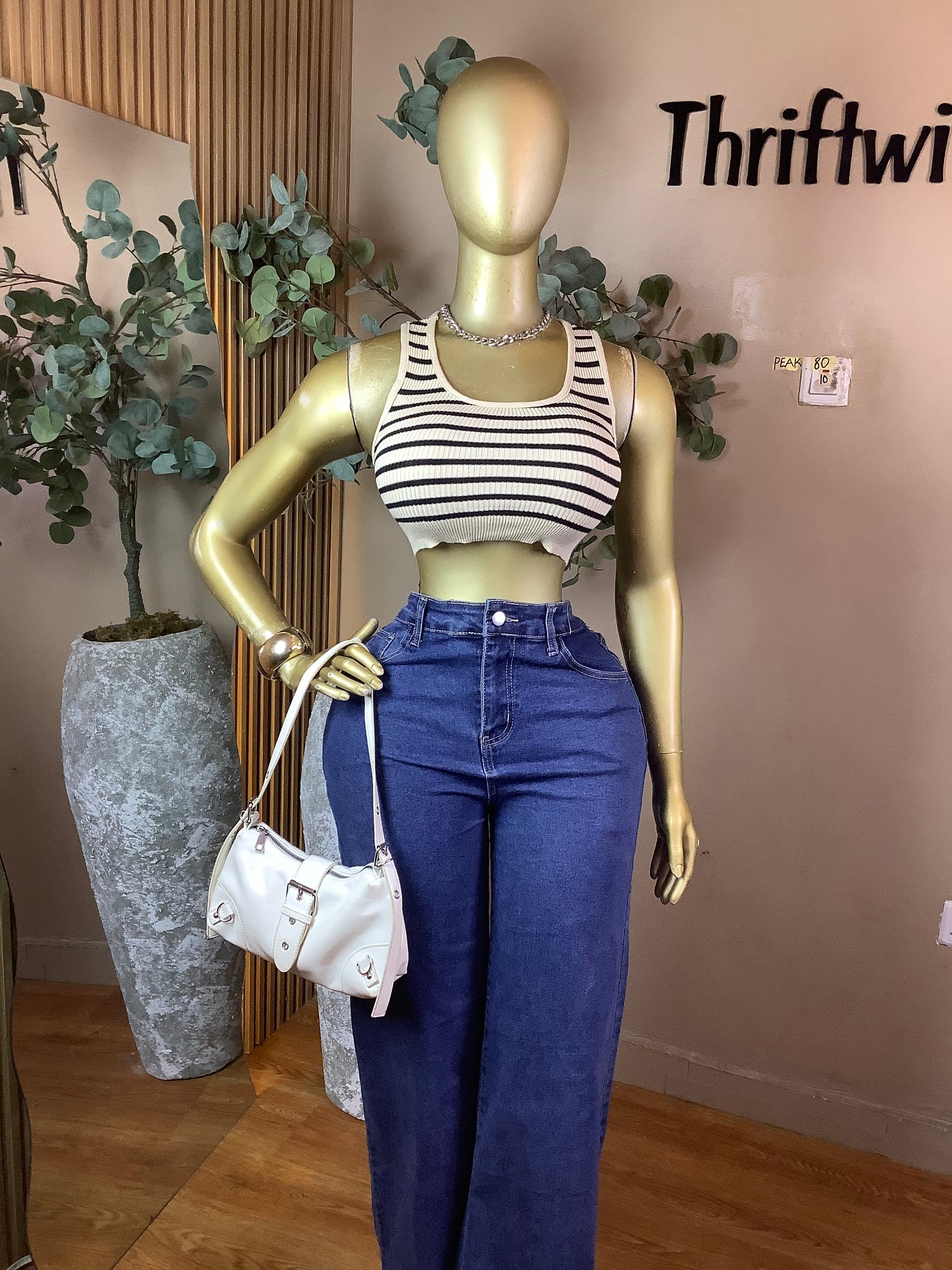 PEAK80 WHITE&BLACK TOP SIZE10