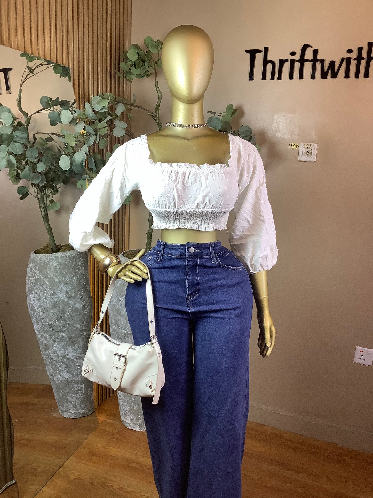 PEAK101 WHITE TOP SIZE6