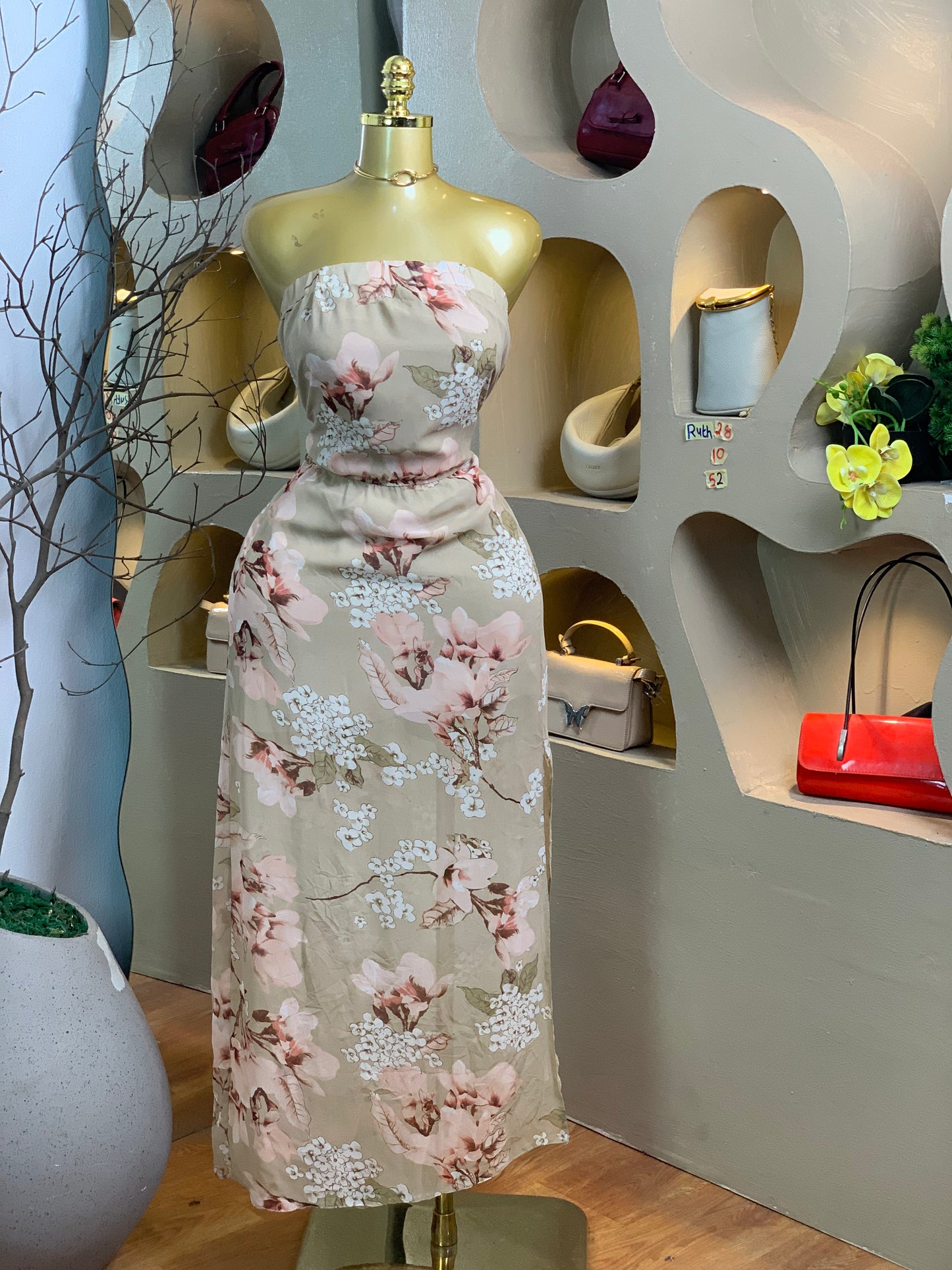 RUTH28 SIZE10 DRESS Length52