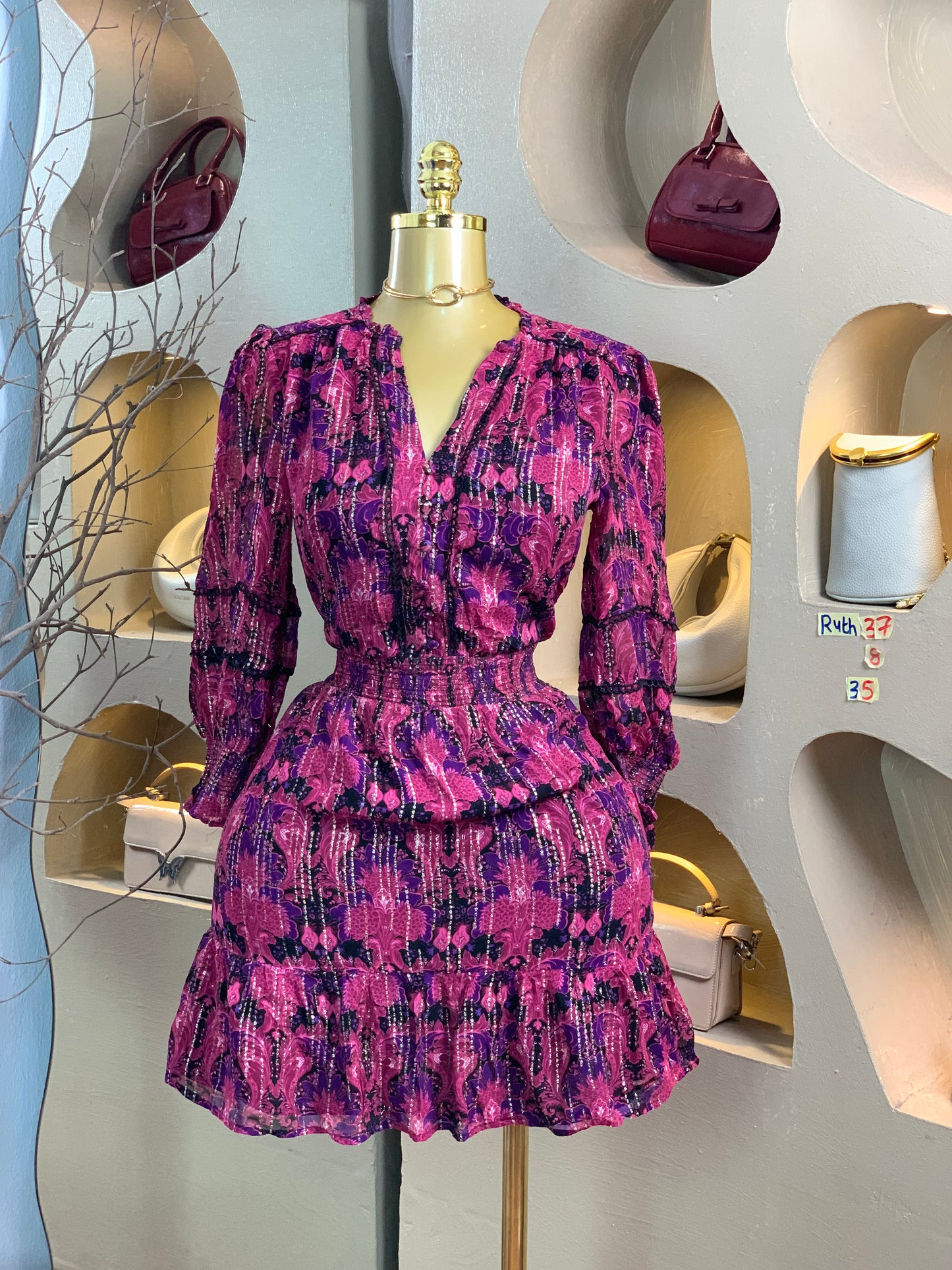 RUTH37 SIZE8 DRESS Length35