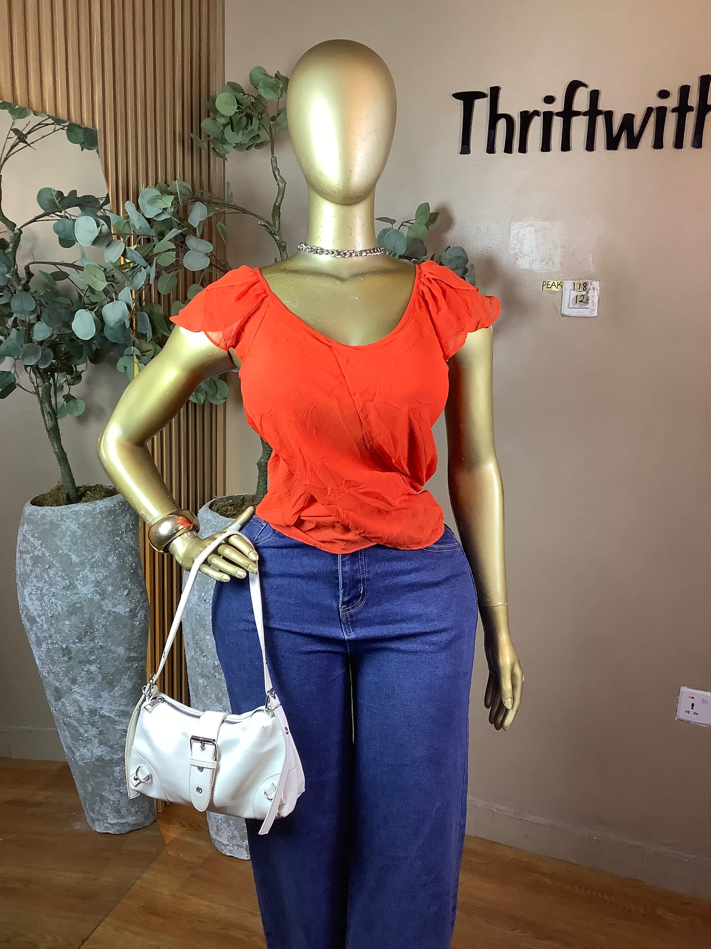 PEAK118 ORANGE TOP SIZE12