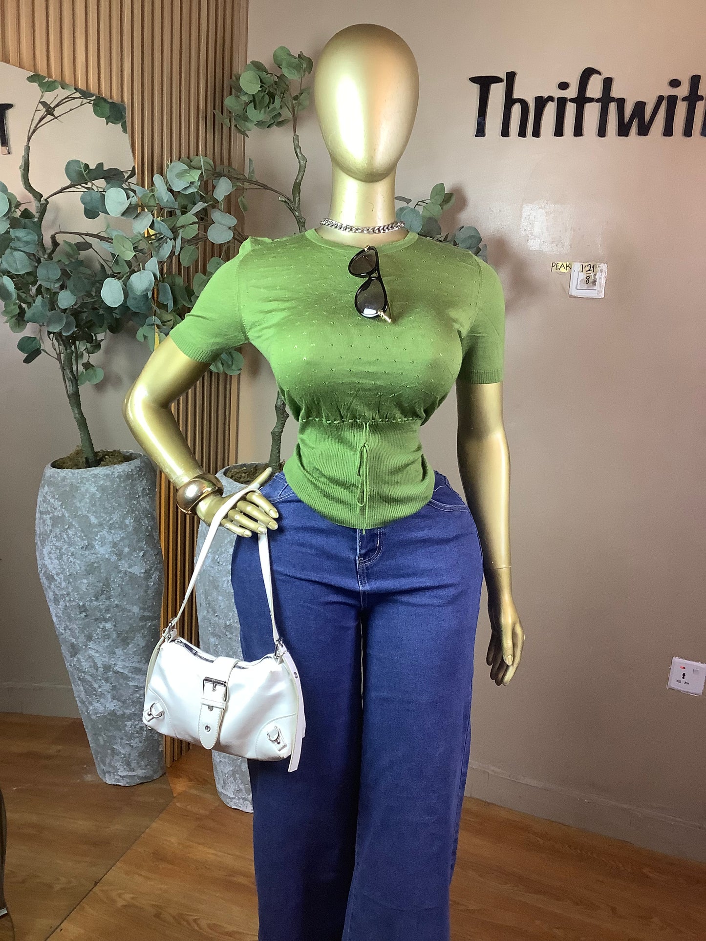 PEAK121 GREEN TOP SIZE8