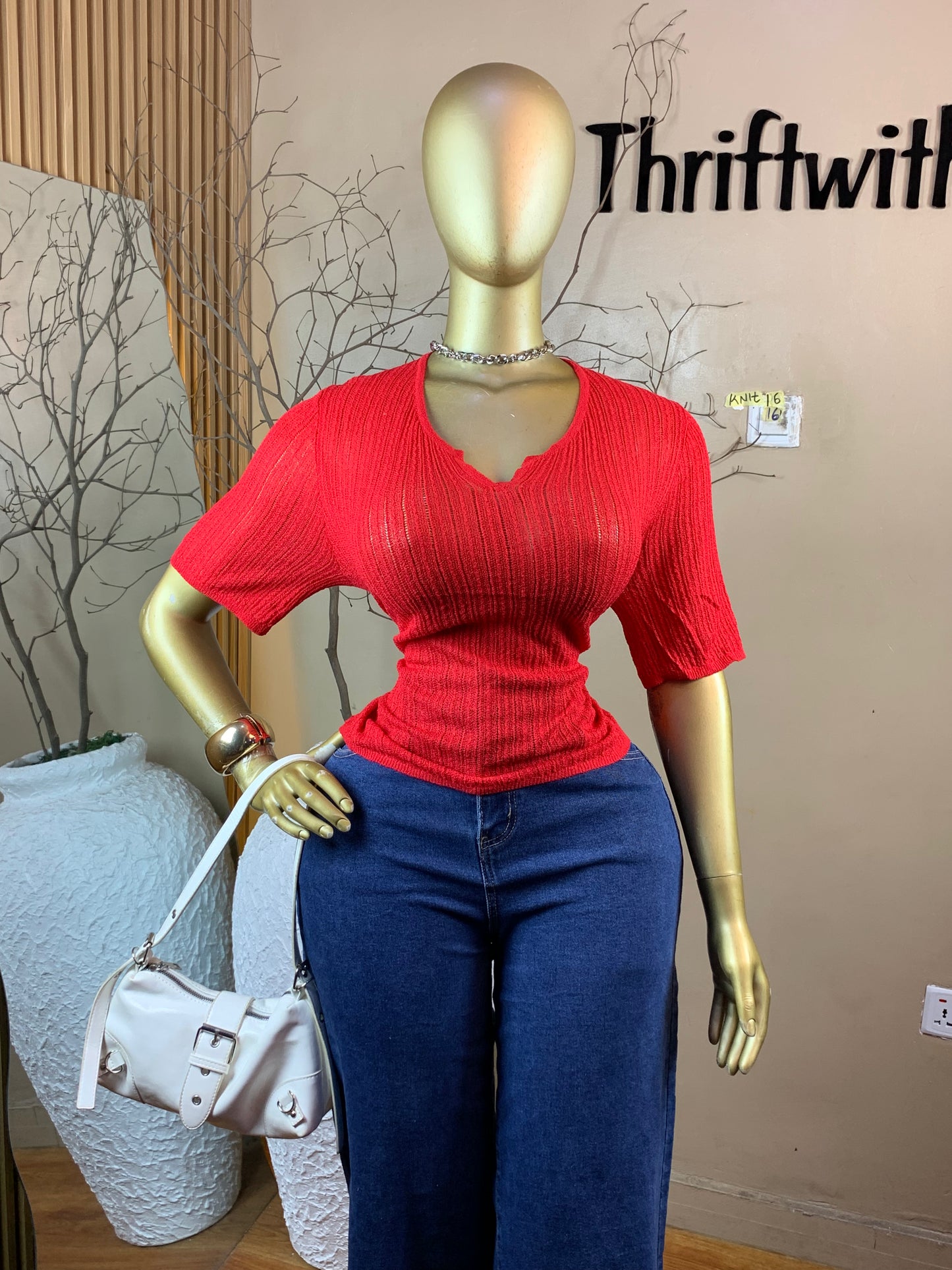 SIZE16 KNIT16(Top only)