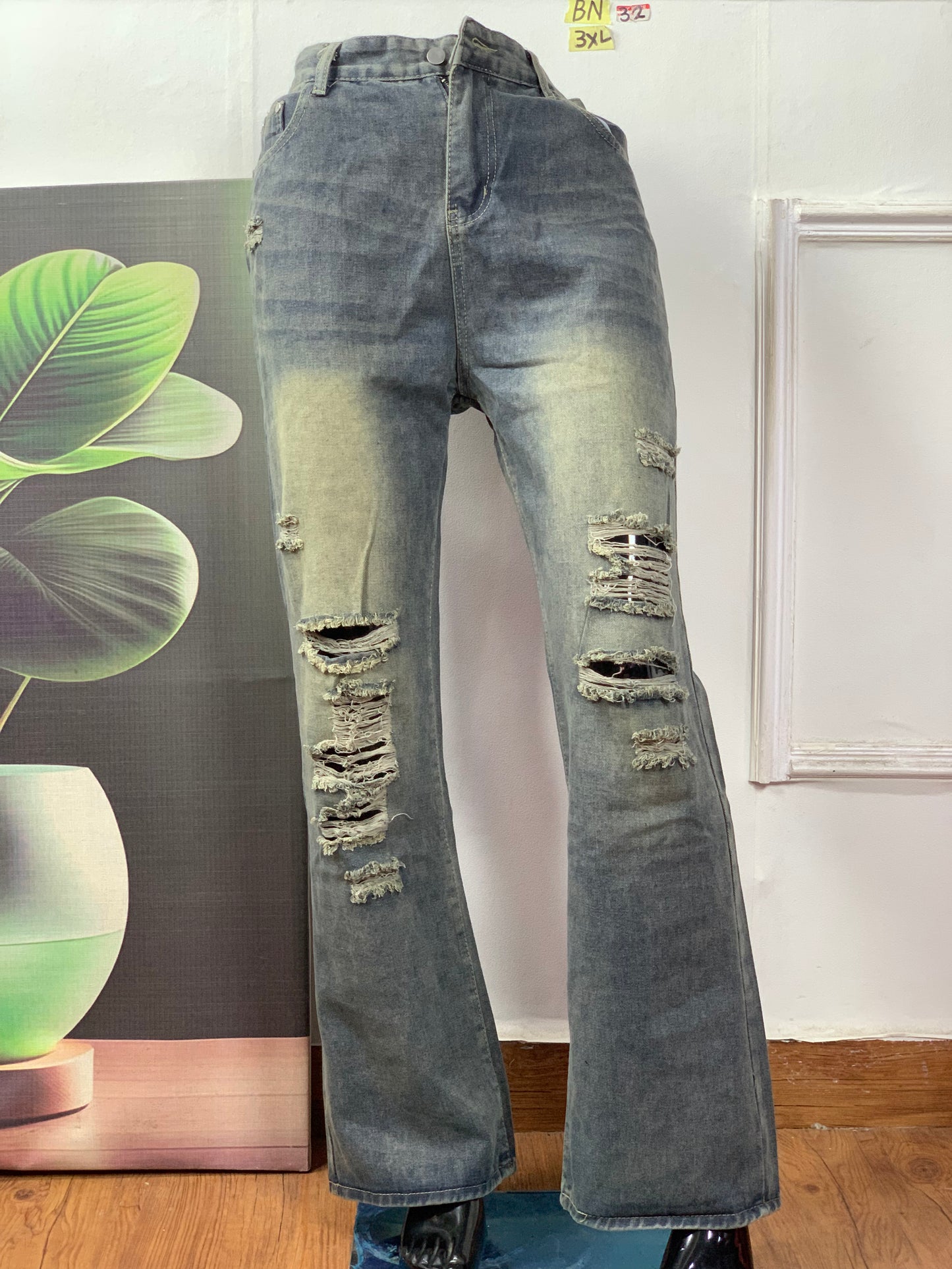 UK SIZE (3-X-LARGE) Brand new32 (Denim)