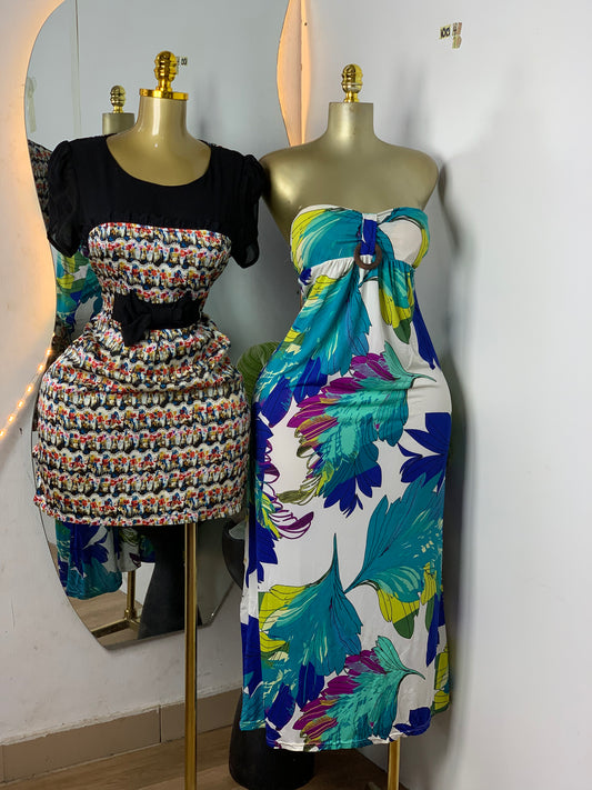 SIZE10 10O43B (tube dress)