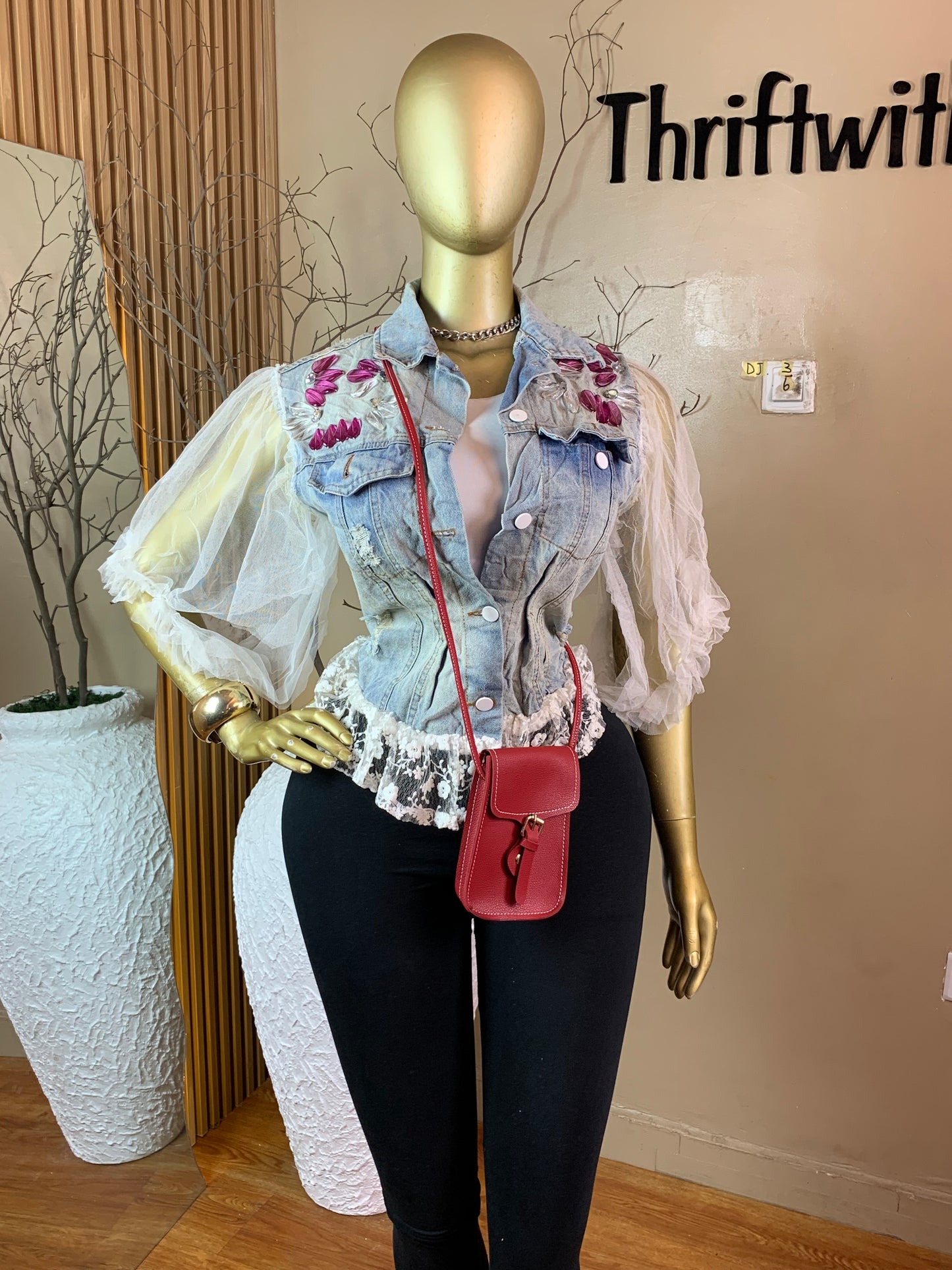 SIZE6 Denim jacket003