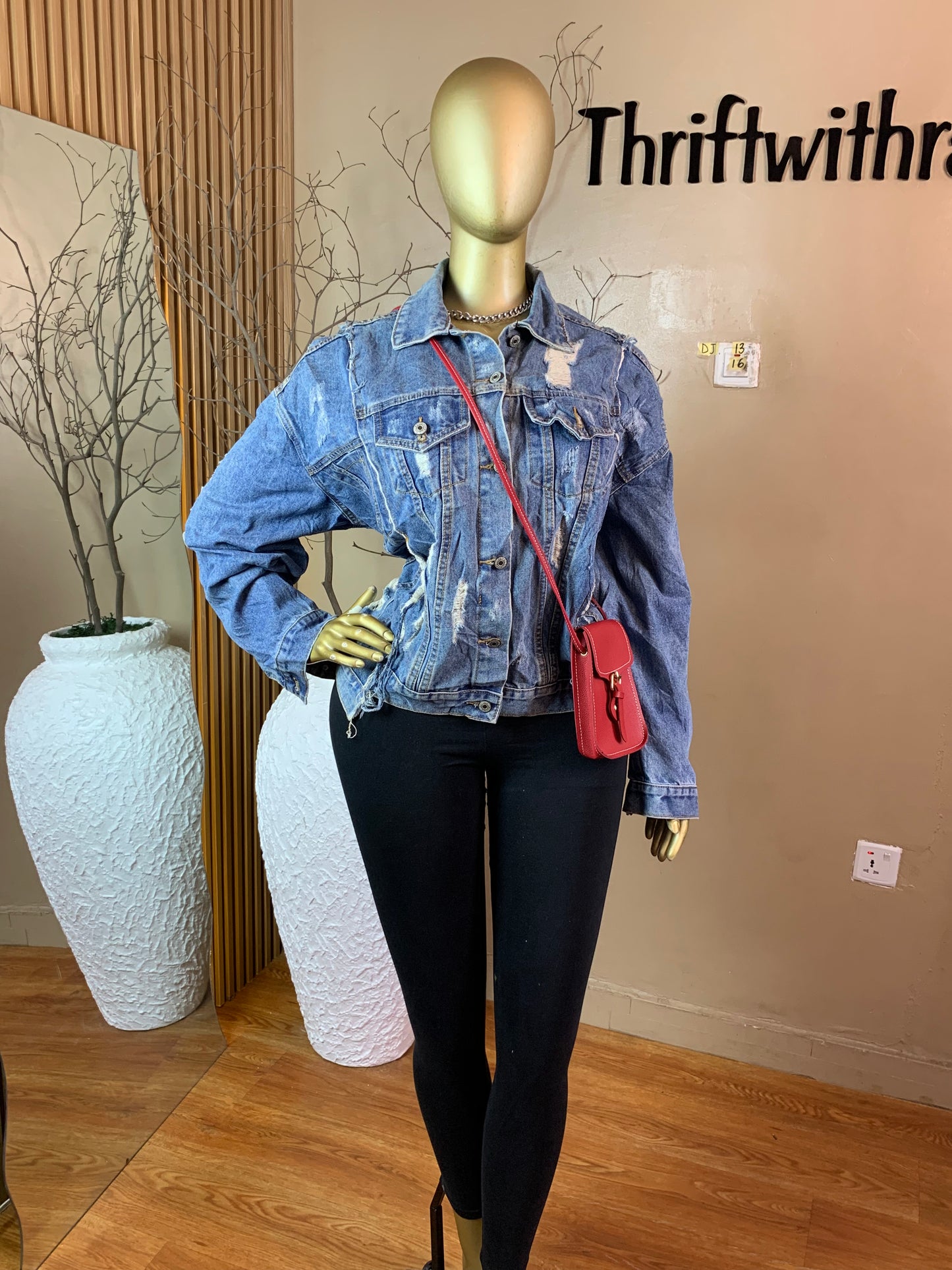 SIZE16 Denim jacket013