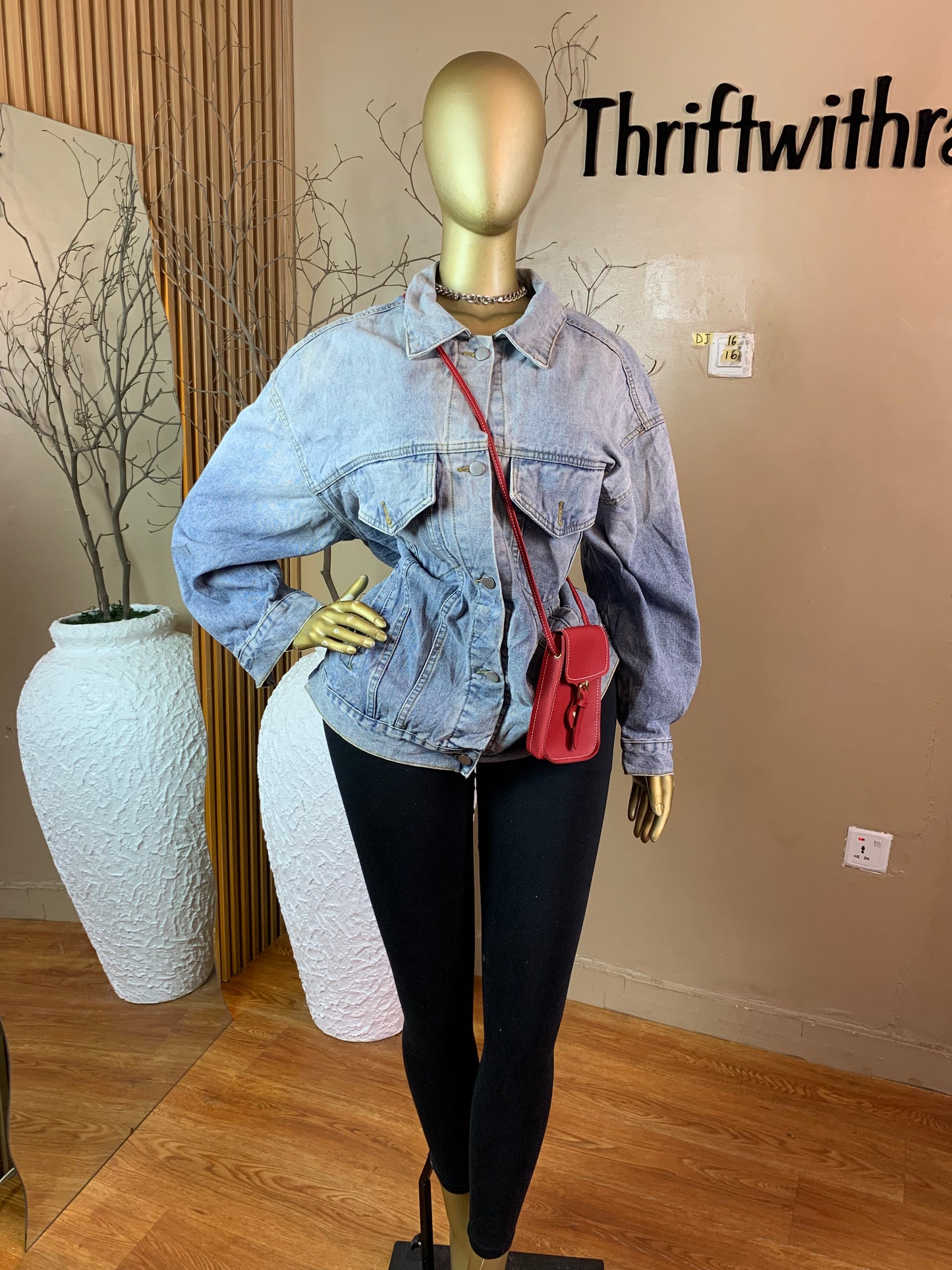 SIZE16 Denim jacket016