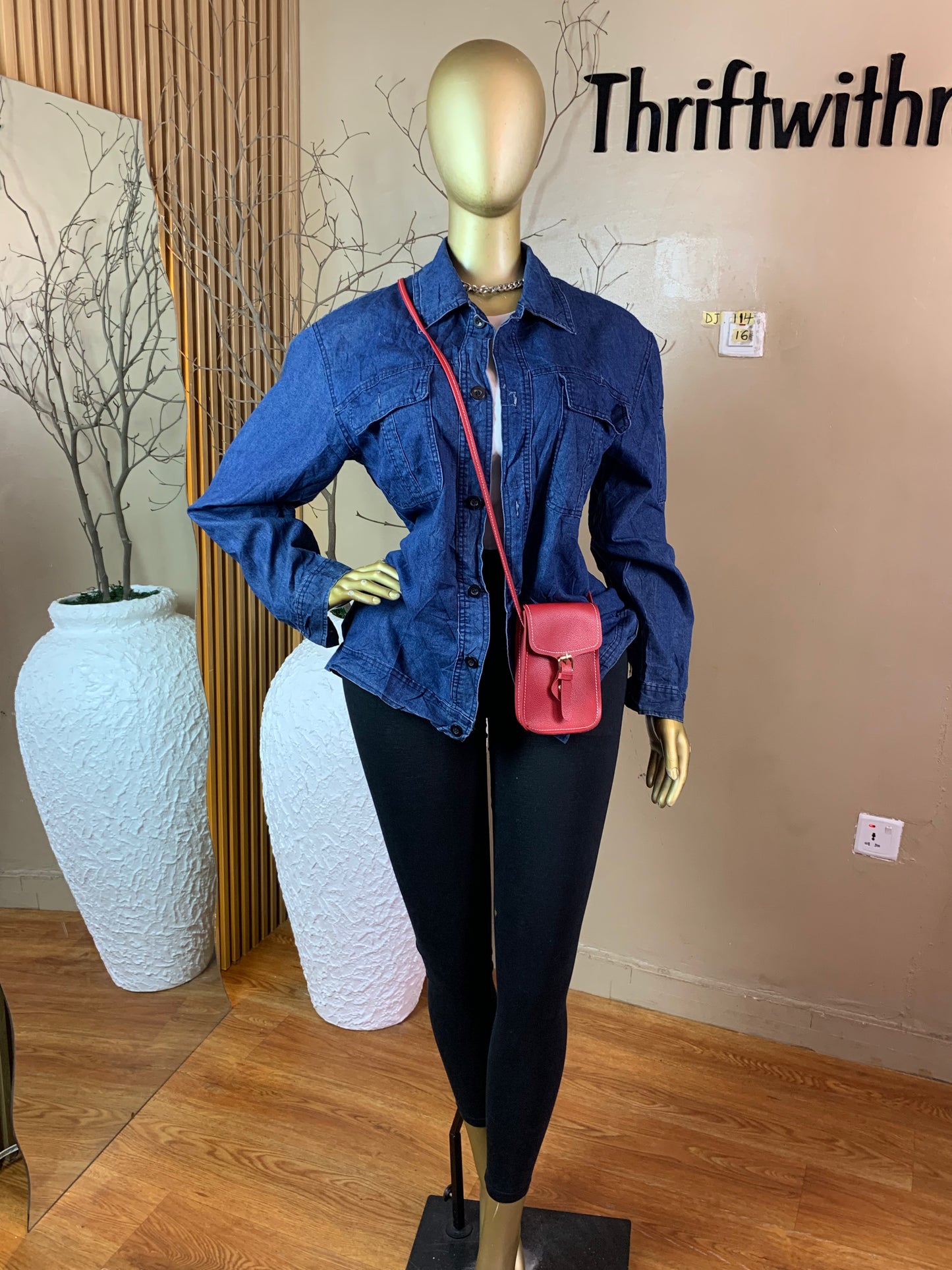 SIZE16 Denim jacket114