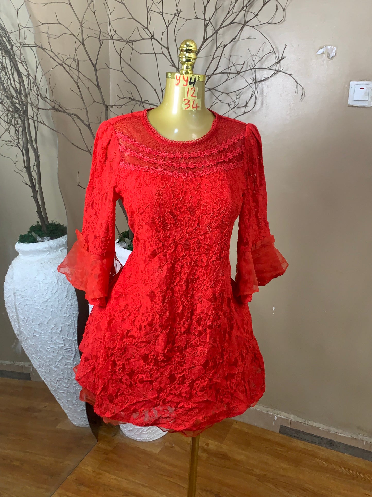SIZE12 YY4 Length34(Free dress)