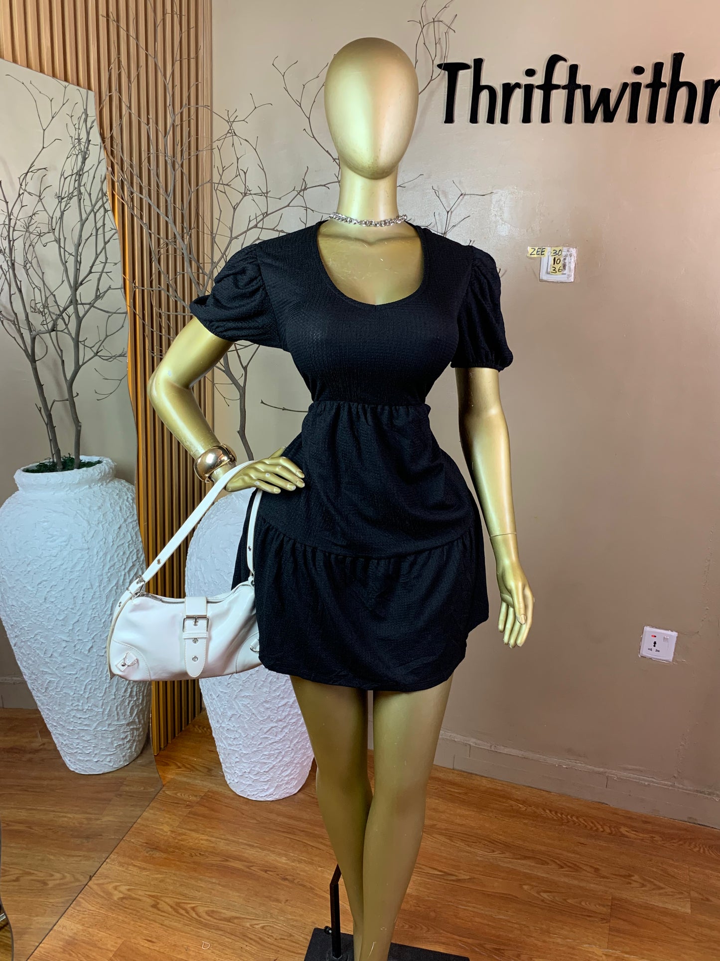 ZEE30 BLACK DRESS SIZE10 Length36