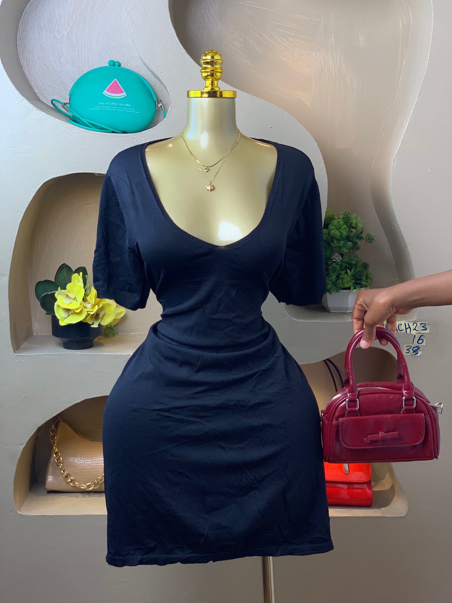 SIZE16 MUNCH23 Length38 (black)