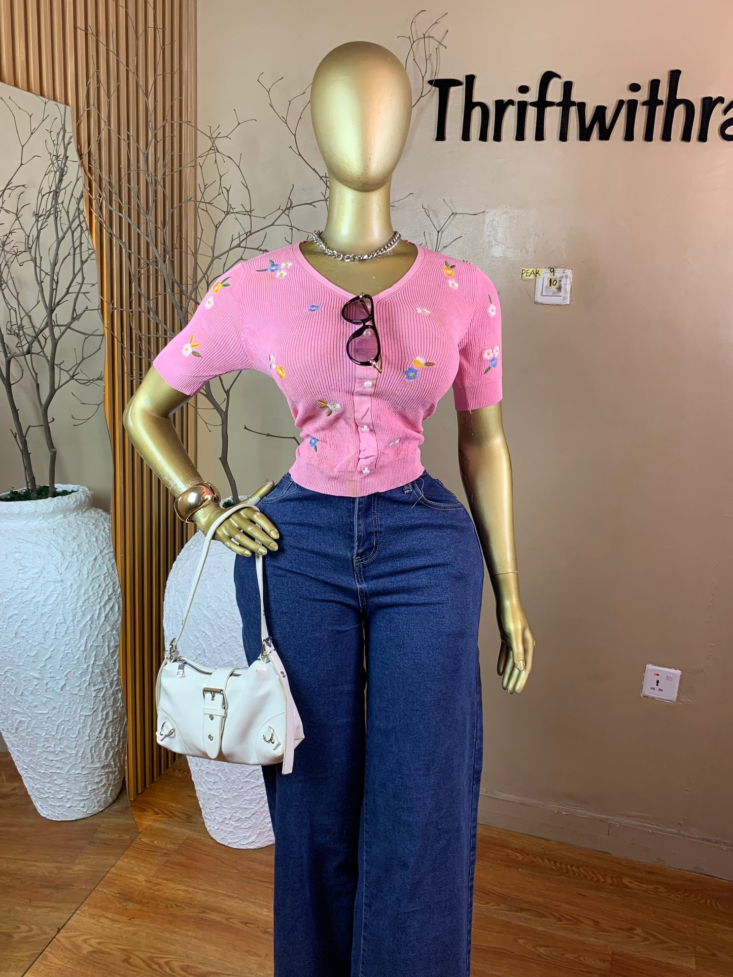PEAK9 PINK TOP SIZE10