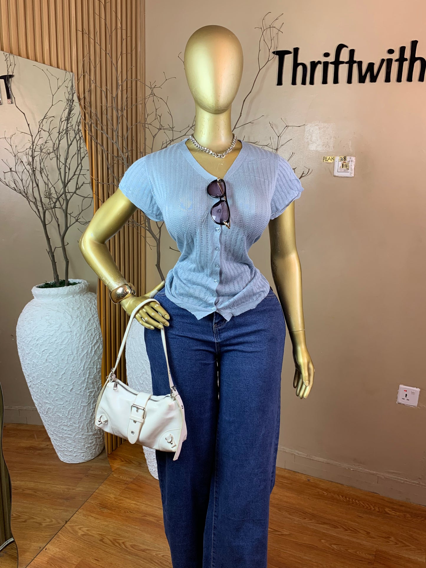 PEAK38 BLUE TOP SIZE14