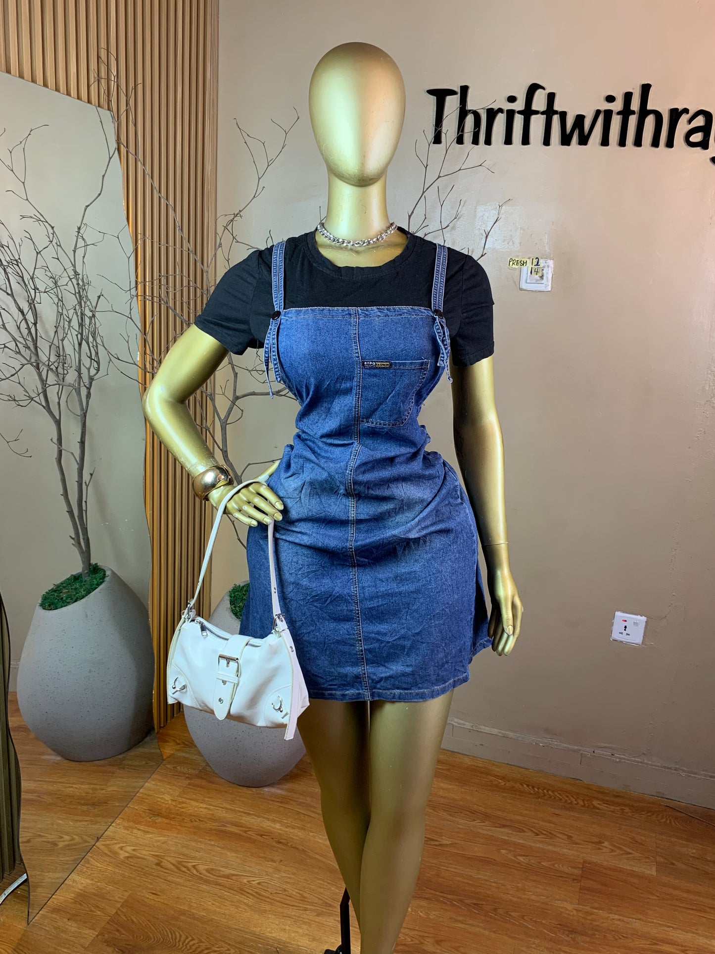 PRESH12 DENIM DRESS SIZE14