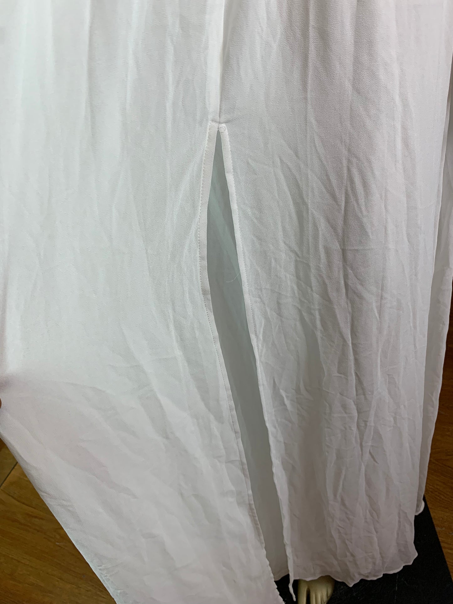 SIZE10 DRAY30 WHITE DRESS