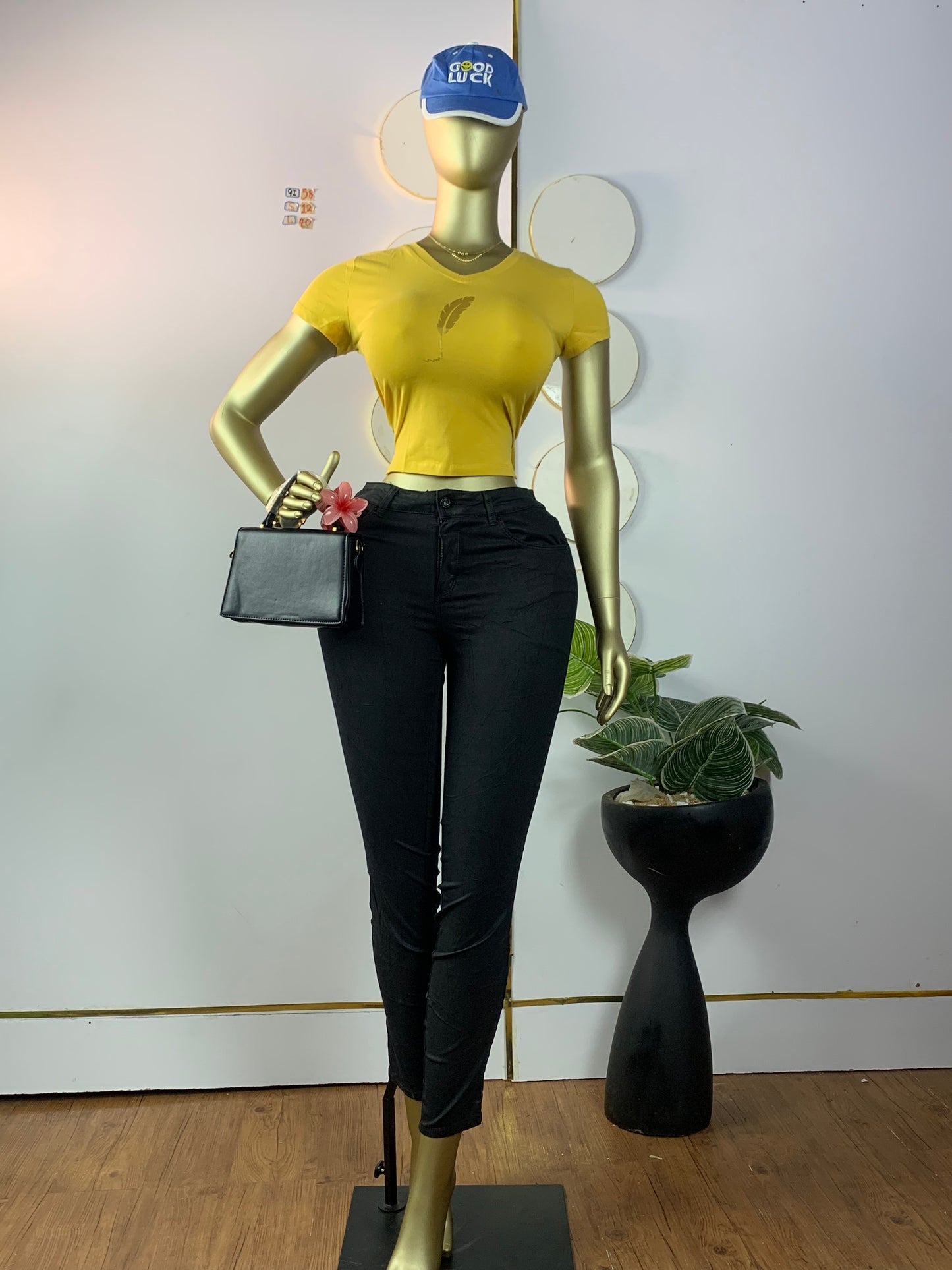 SIZE12 9I58 Length40 (Leather Pants)