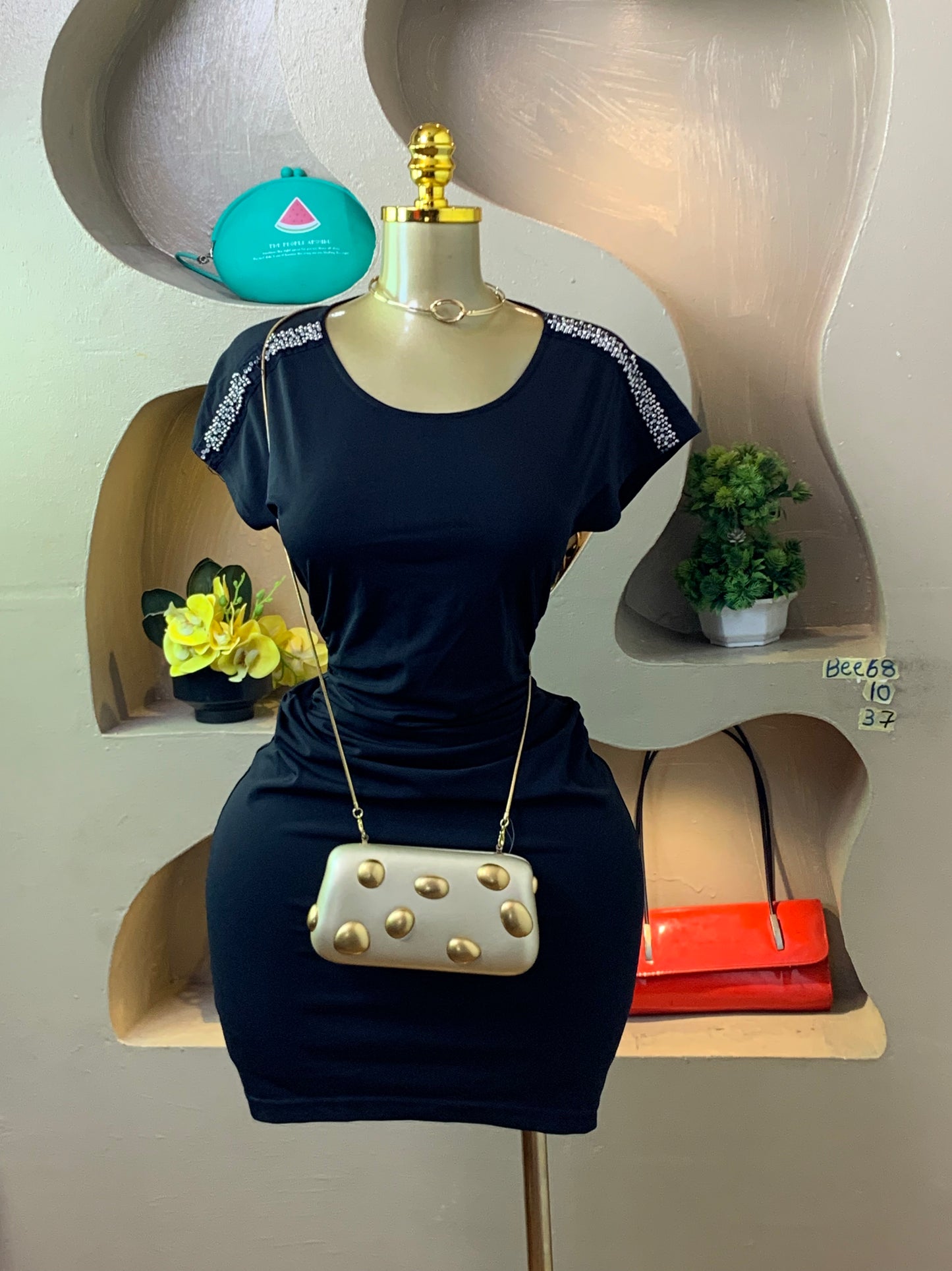 SIZE10 BEE68 Length37 (black)
