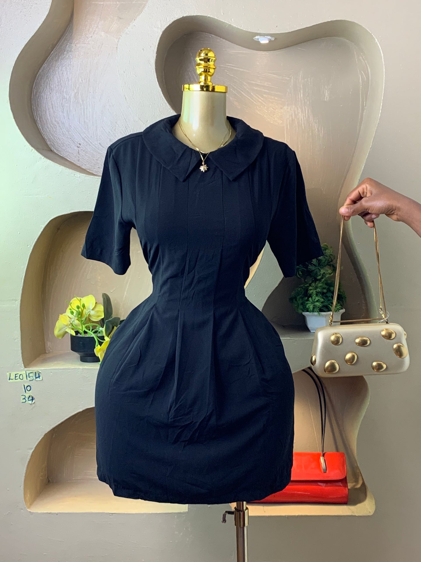 LEO154 CORPORATE DRESS SIZE10 Length34