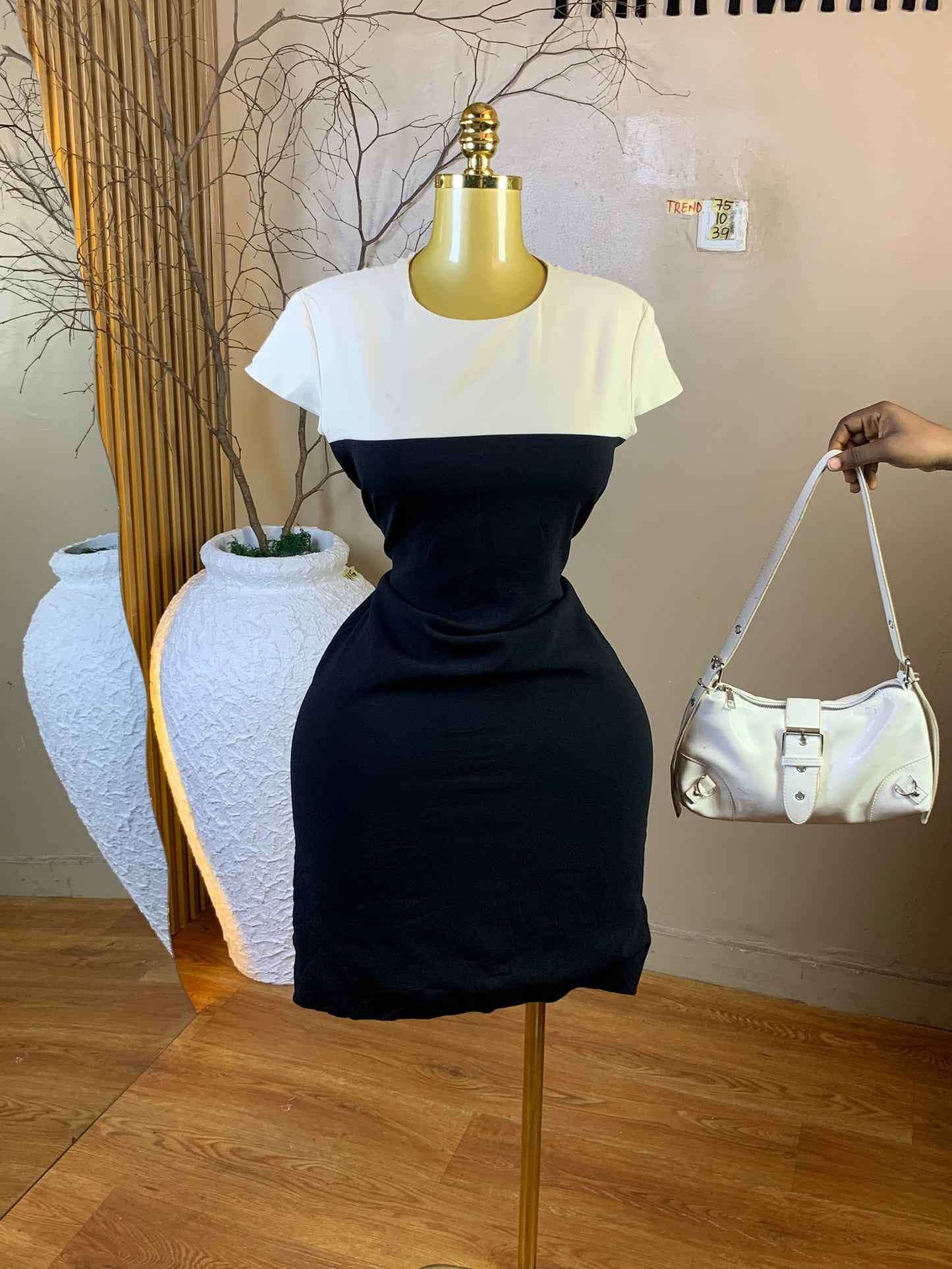TREND75 SIZE10 Length39 corporate dress