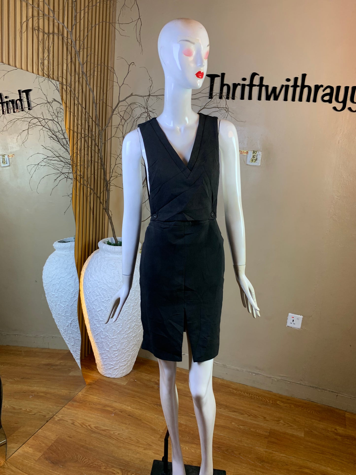 TREND80 SIZE6 Length37 corporate dress