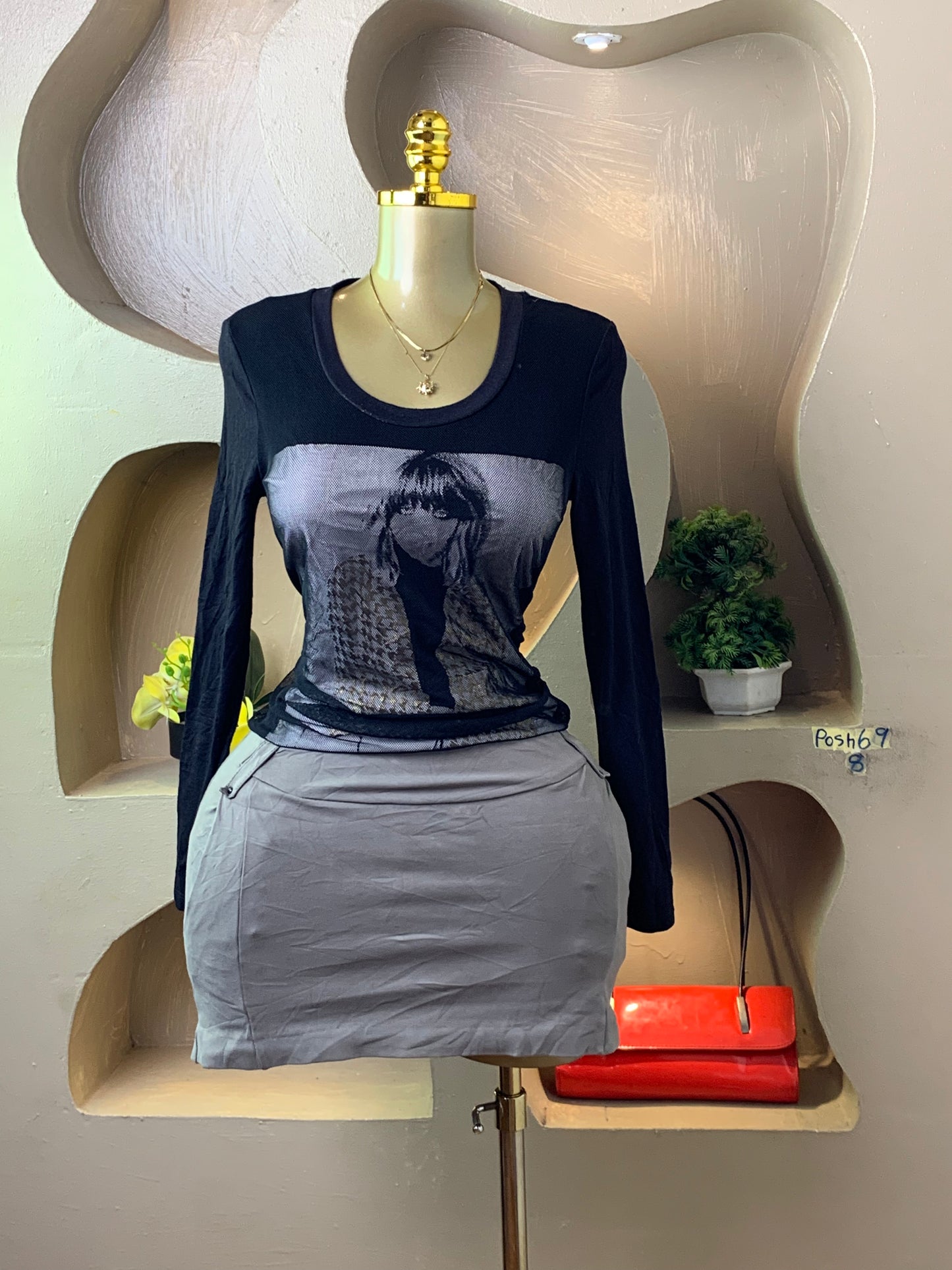 POSH69 BLACK DRESS SIZE8