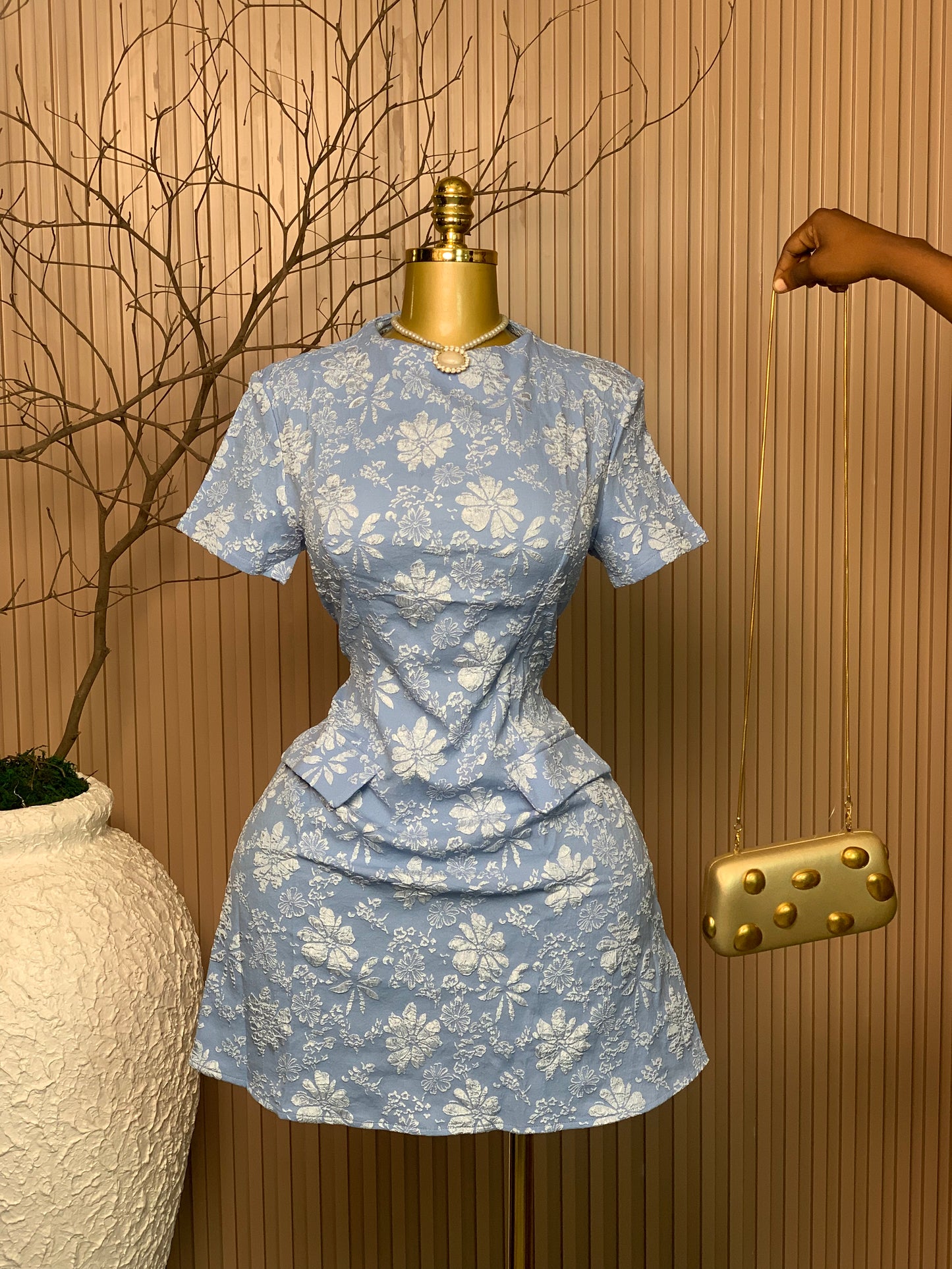 Blue me away dress 8&12