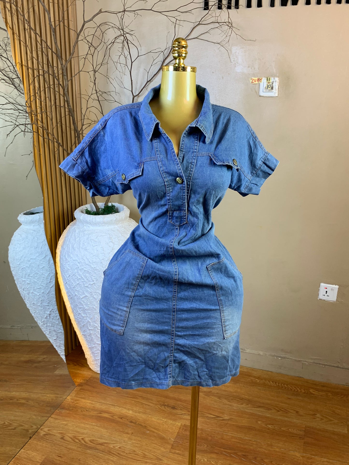 ZUBY11 SIZE10 Denim dress