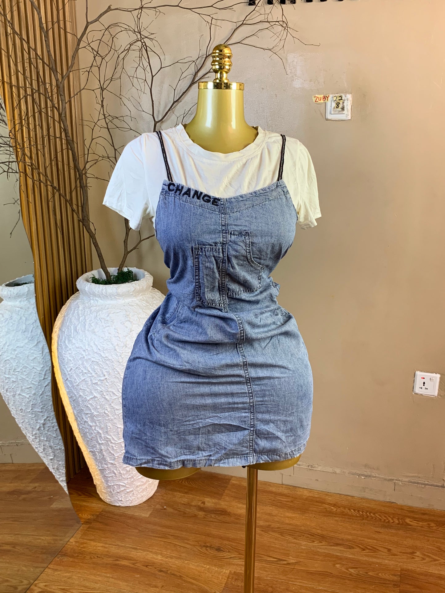 ZUBY22 SIZE8 Denim dress