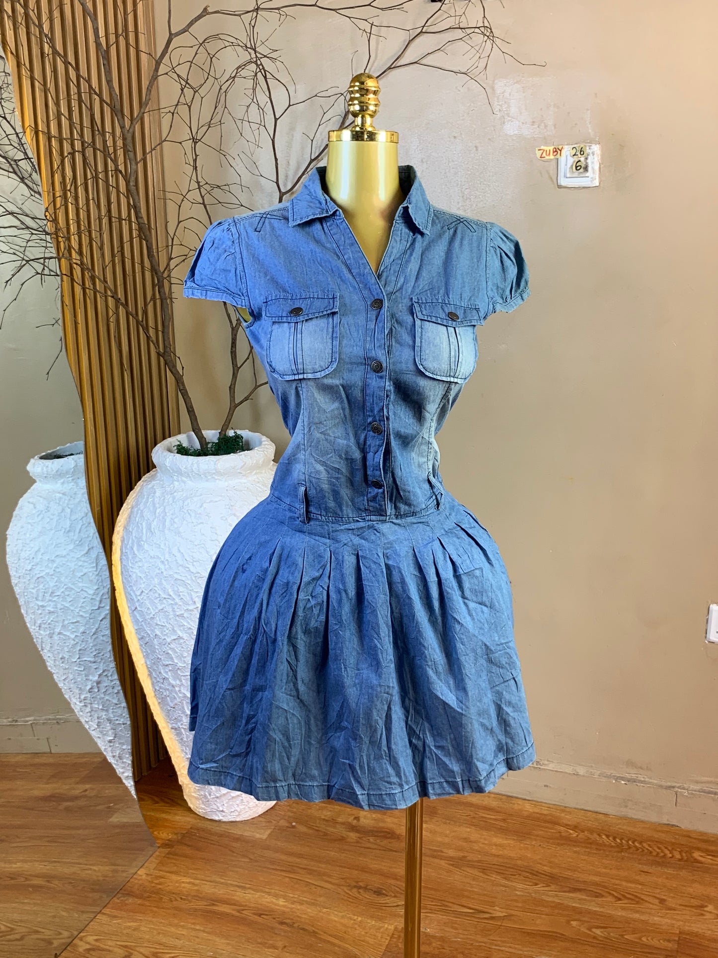 ZUBY26 SIZE8 Denim dress