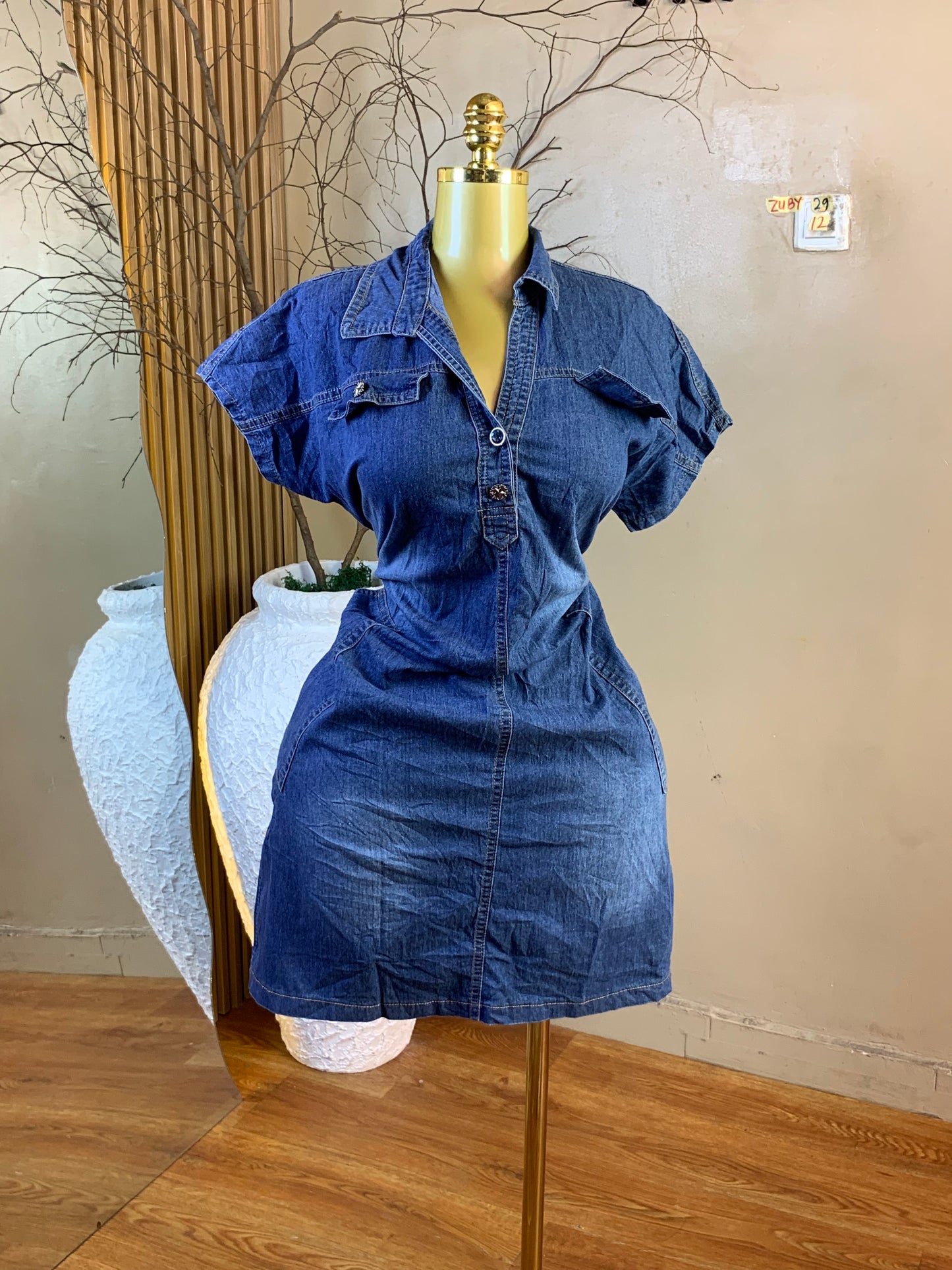 ZUBY29 SIZE12 Denim dress