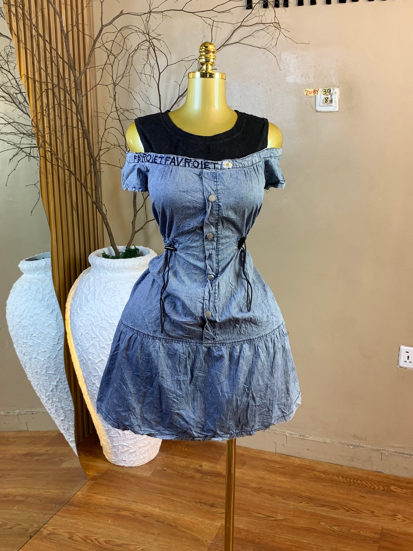 ZUBY39 SIZE8 Denim dress