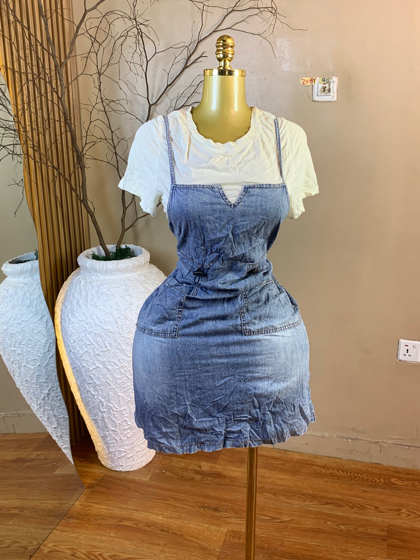 ZUBY40 SIZE8 Denim dress