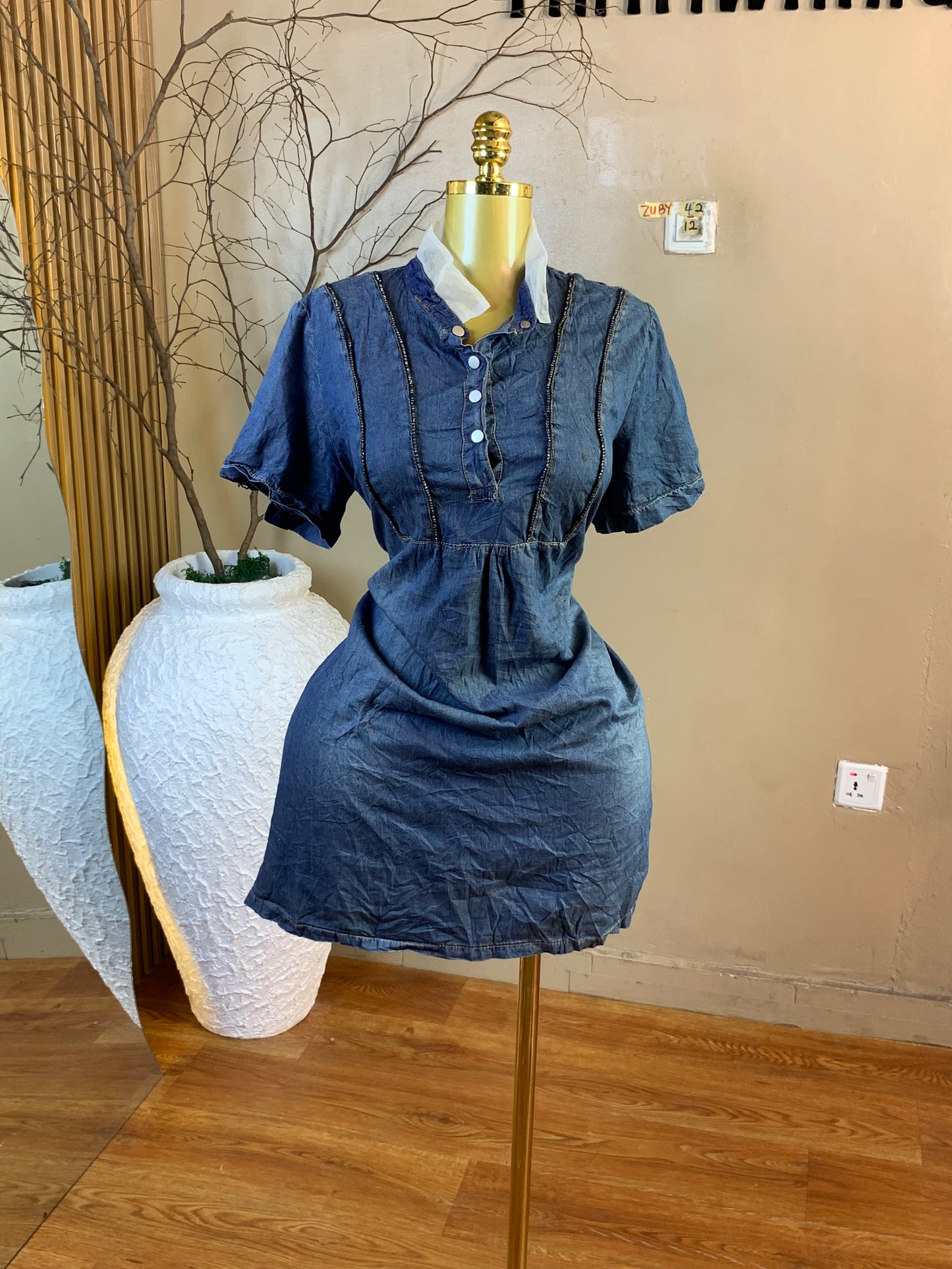 ZUBY42 SIZE12 Denim dress