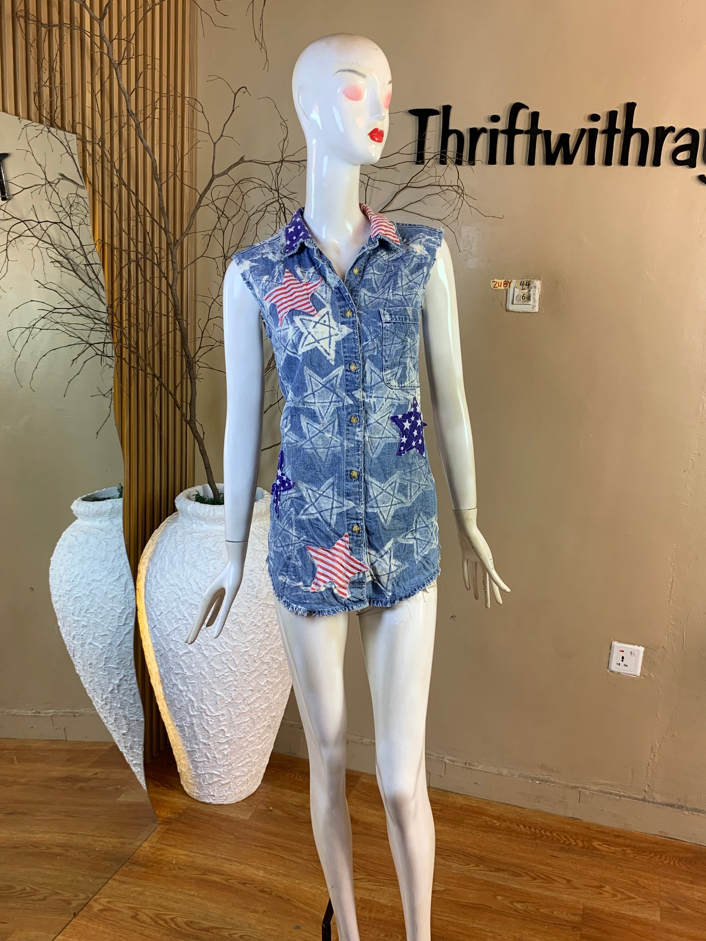 ZUBY44 SIZE6 Denim dress