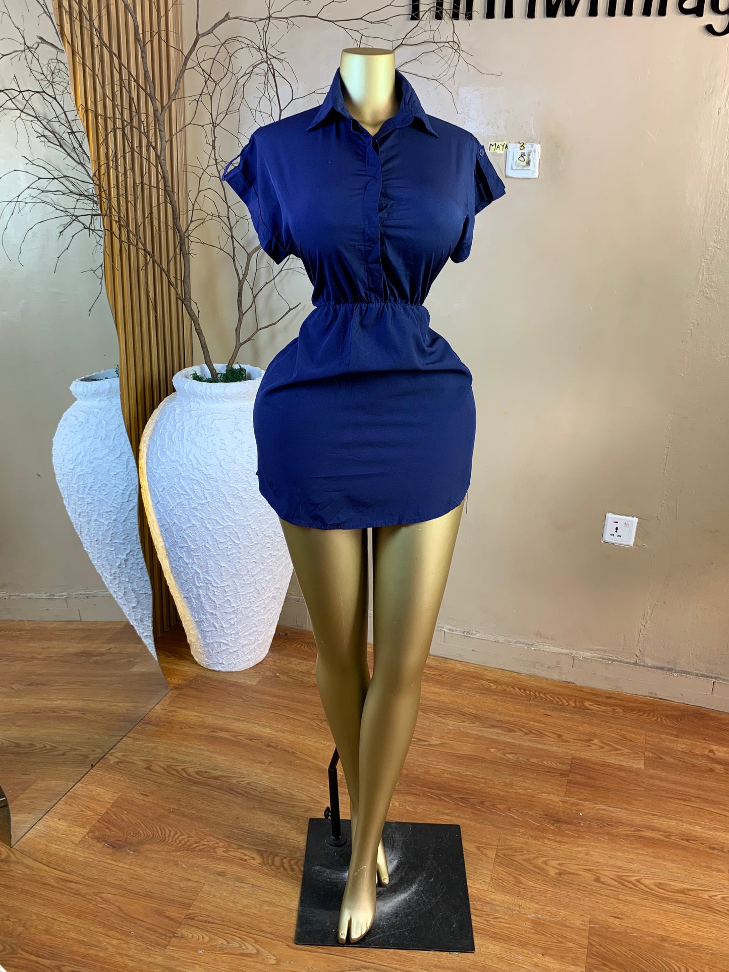 MAYA3 SIZE8 navy blue dress