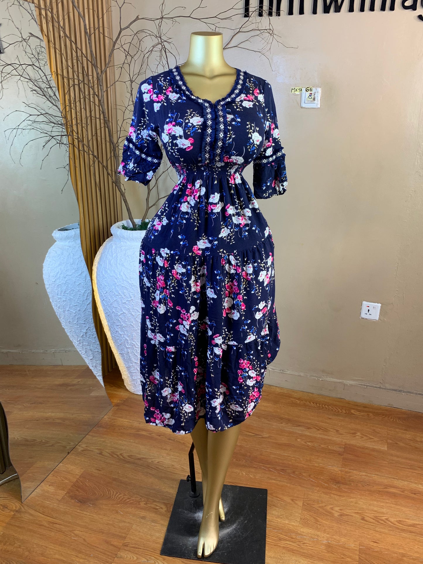 MAYA66 SIZE8 floral dress